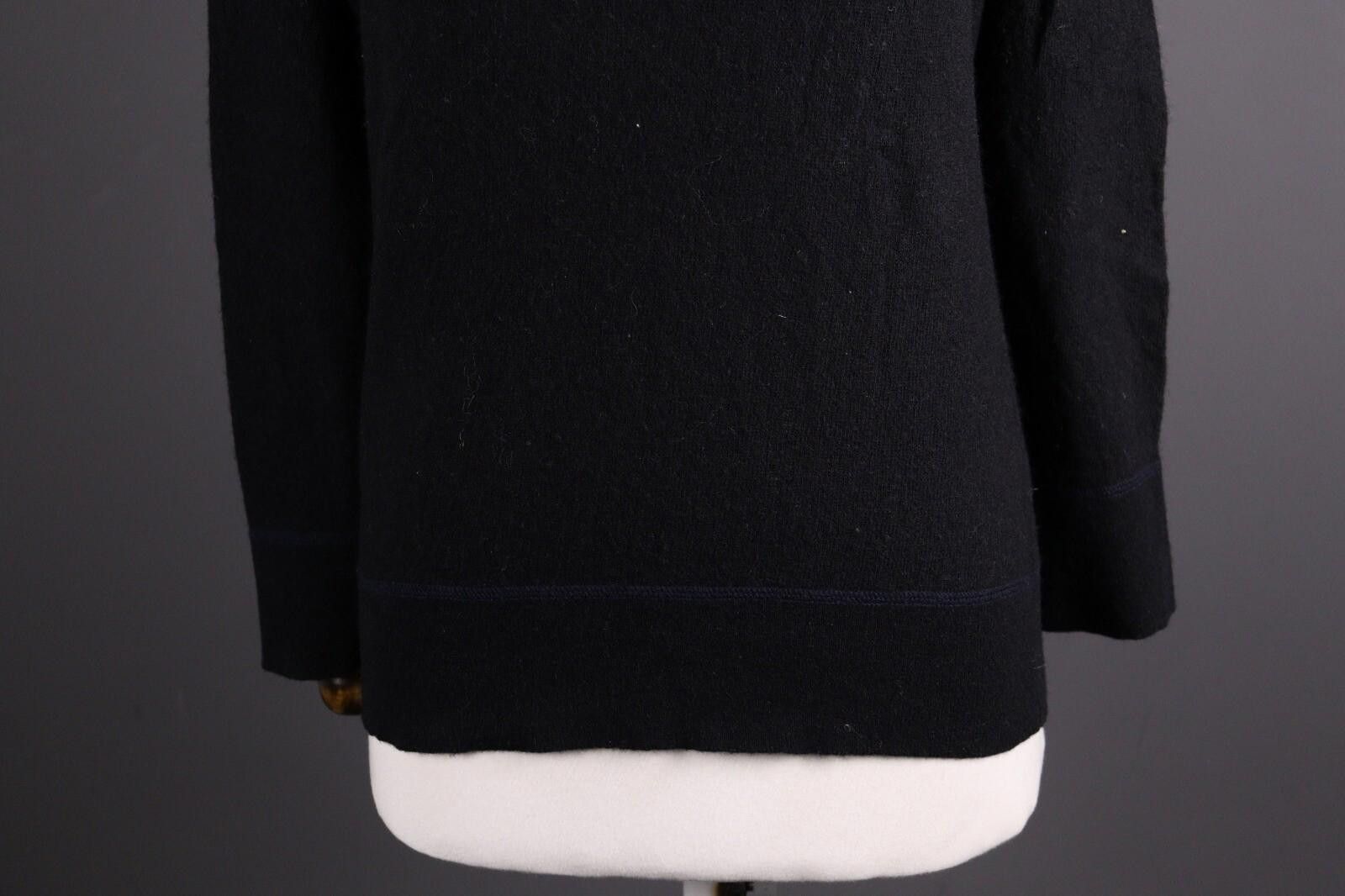 Nudie Jeans Nudie Jeans Black Wool Knit Long Sleeve Sweater Size M Size M / US 6-8 / IT 42-44 - 3 Thumbnail
