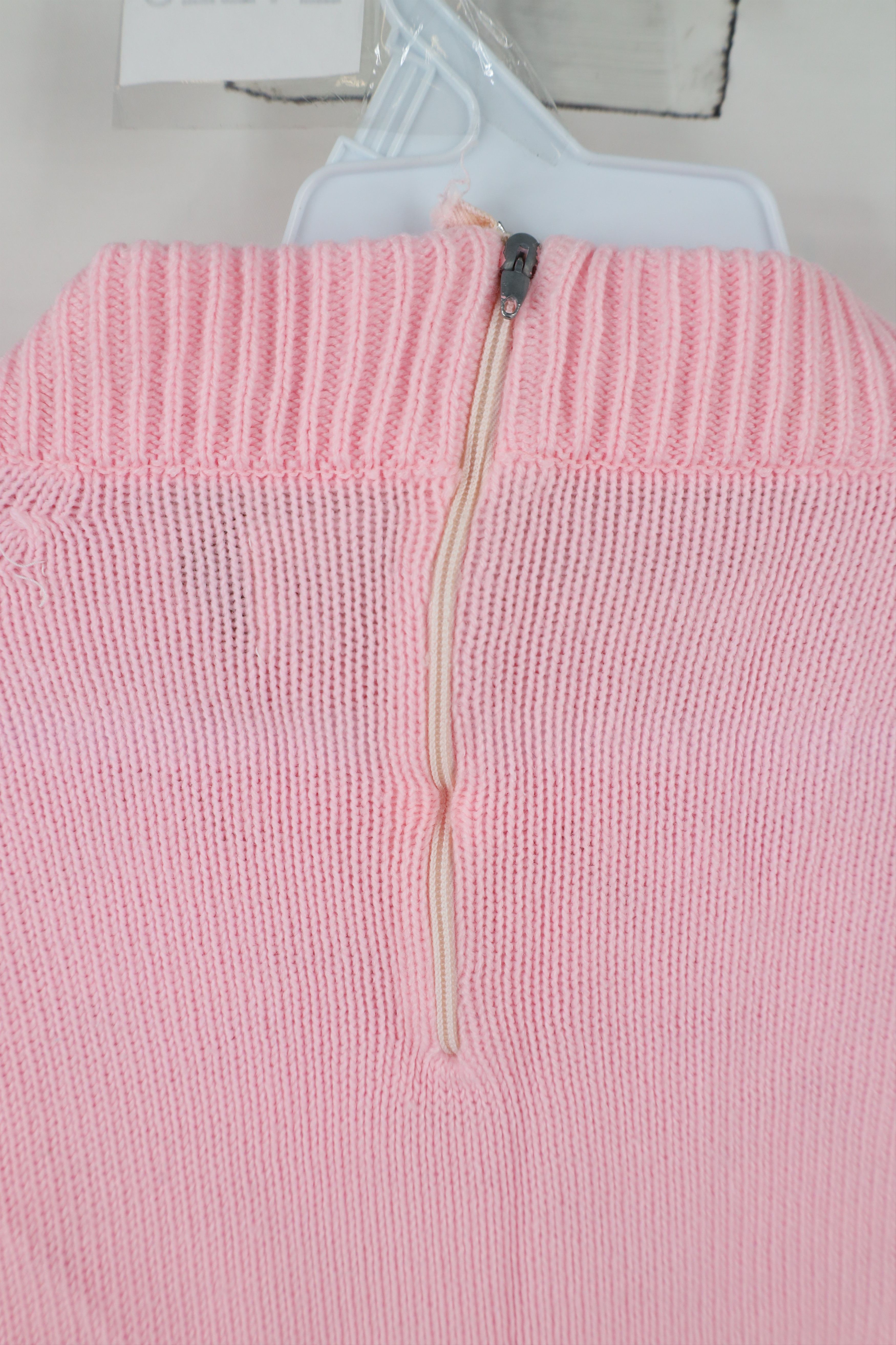 Vintage Vintage 70s Streetwear Diamond Knit Sweater Pink Size S / US 4 / IT 40 - 9 Thumbnail
