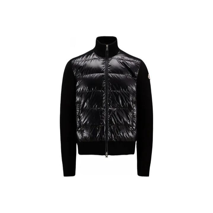 Moncler Moncler Men's Glossy Logo Spliced Down Jacket Size US XXL / EU 58 / 5 - 1 Thumbnail
