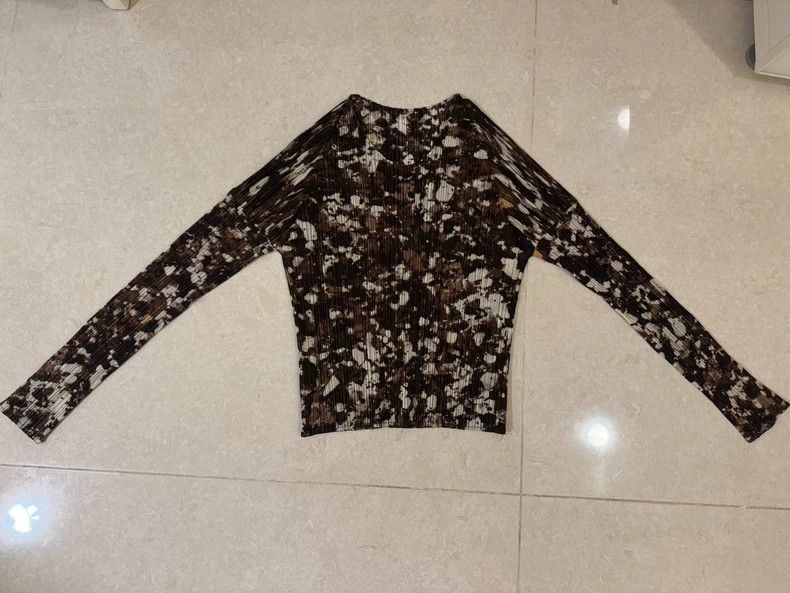 Issey Miyake Issey Miyake size:3 Brown long sleeves Size XS / US 0-2 / IT 36-38 - 3 Thumbnail