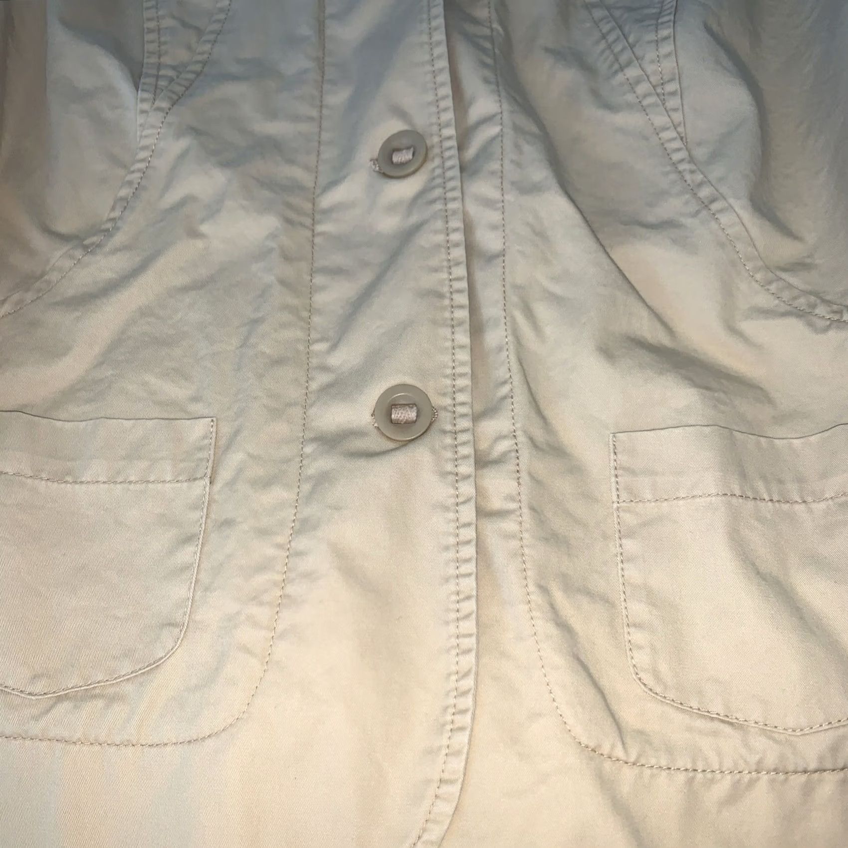 Pendleton Pendleton Womens Lightweight Work Jacket Blazer Beige Large Size L / US 10 / IT 46 - 3 Thumbnail
