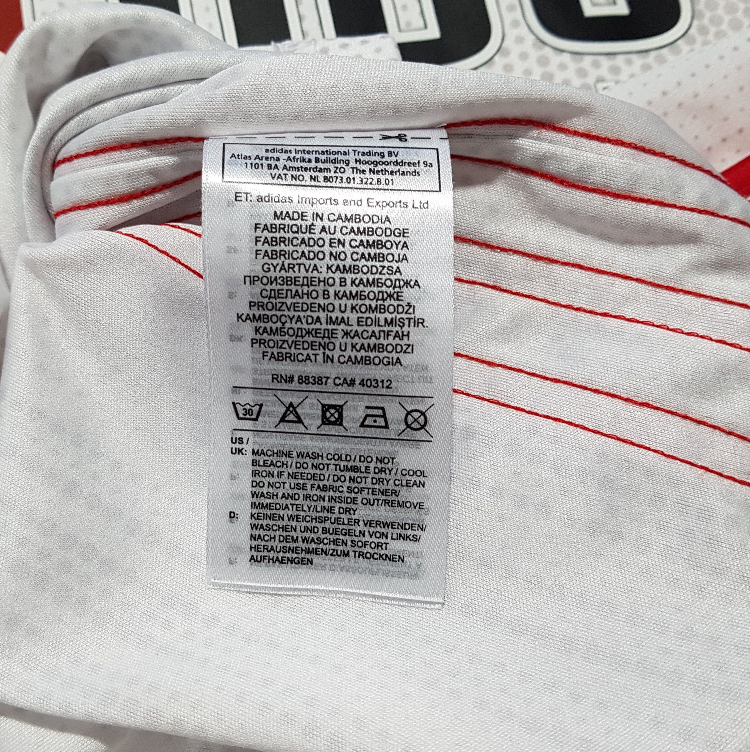 Adidas Adidas Sheffield United 2019/20 Away Football Jersey S Size US S / EU 44-46 / 1 - 13 Thumbnail