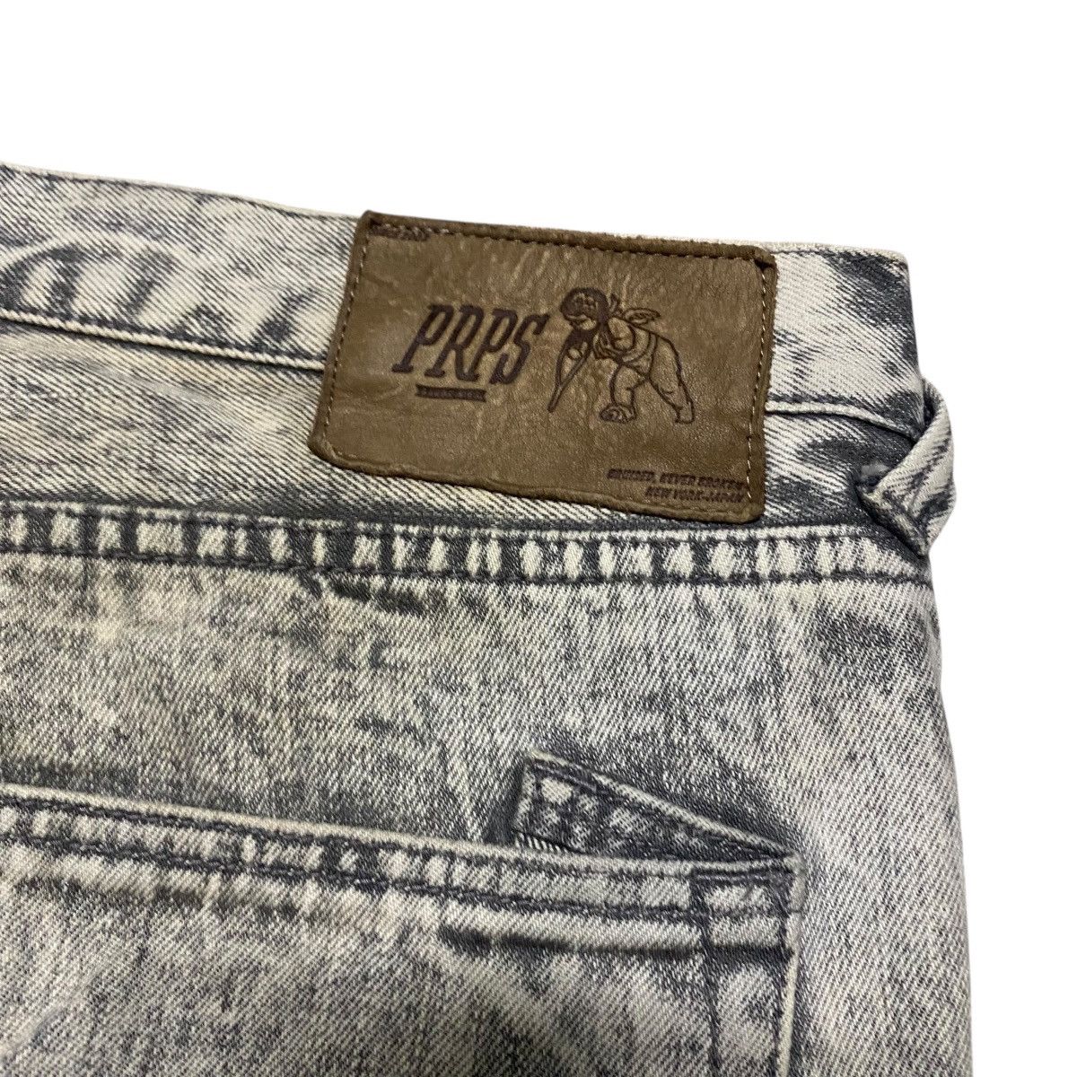 Prps Fall 2014 Prps Denim Acid Wash Jeans Size US 38 / EU 54 - 13 Thumbnail