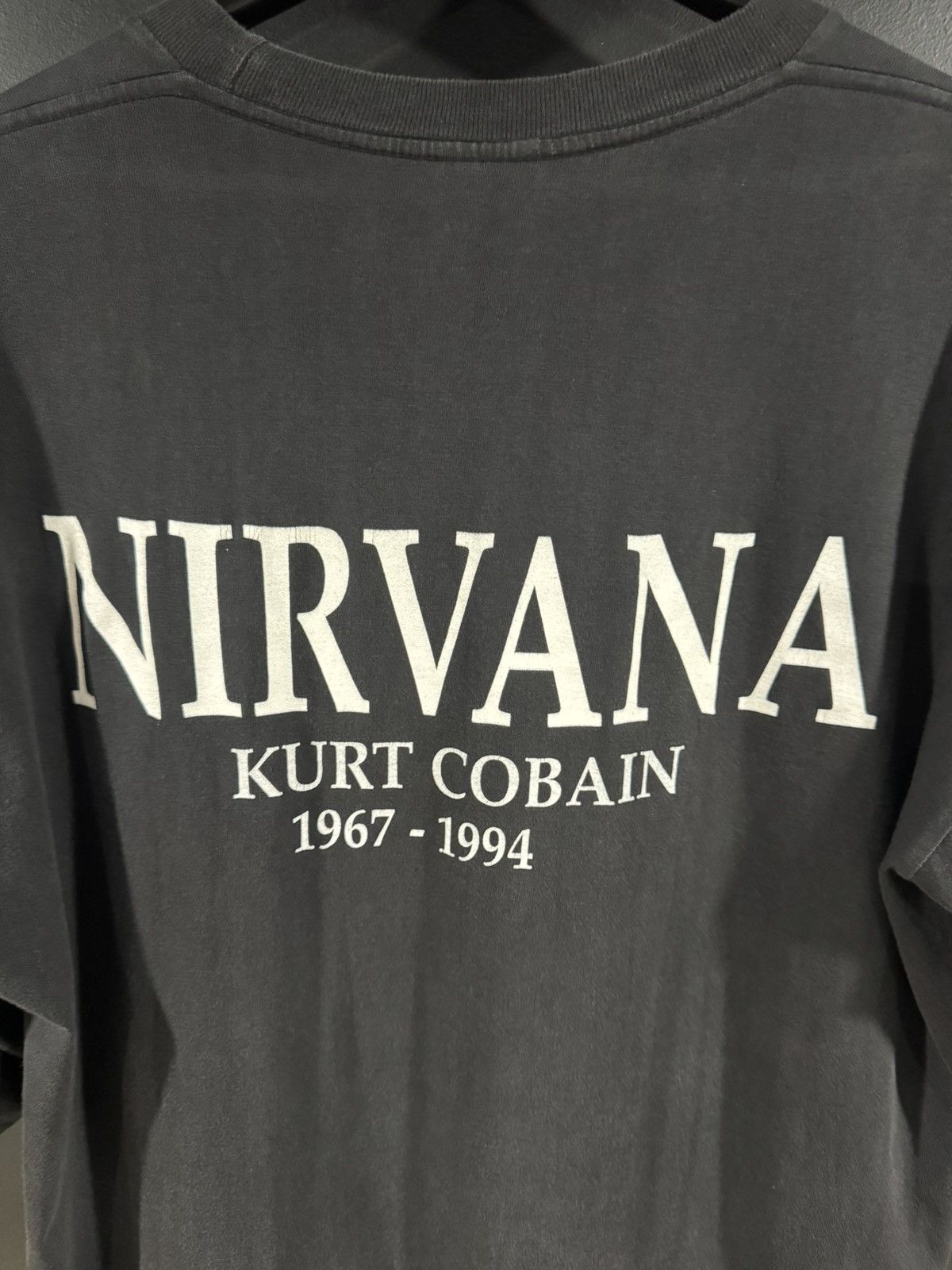 Band Tees 1990s Vintage Nirvana Kurt Cobain Single Stitch Band Tee XL Size US XL / EU 56 / 4 - 8 Thumbnail