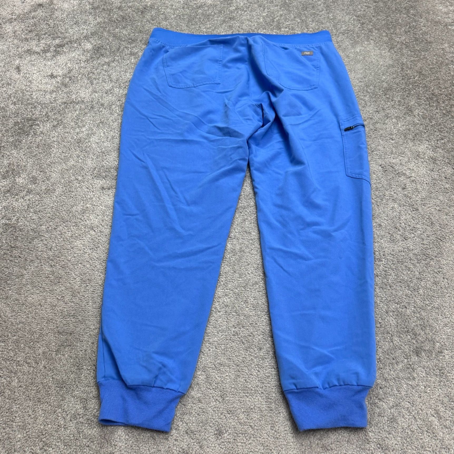 Vintage Figs Technical Collection Tansen Scrub Jogger Pants Blue XL Uniform Work Womens Size 40" / US 18 - 2 Thumbnail