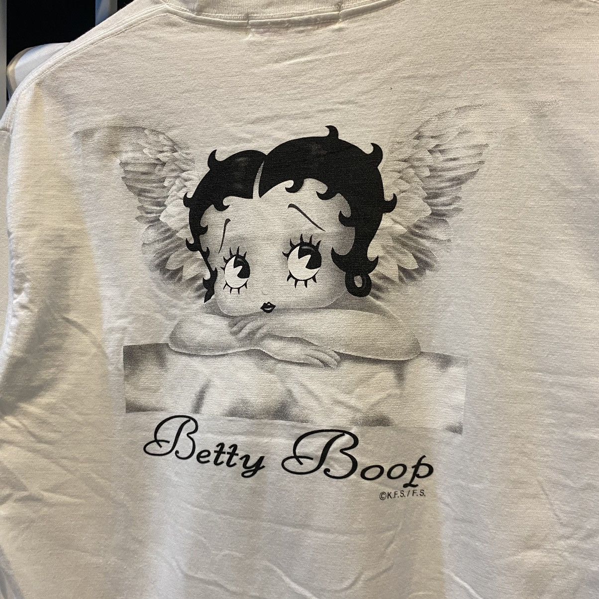 Cartoon Network VERY RARE Vintage Betty Boop Buffy The Angel T-Shirts Size US M / EU 48-50 / 2 - 5 Thumbnail