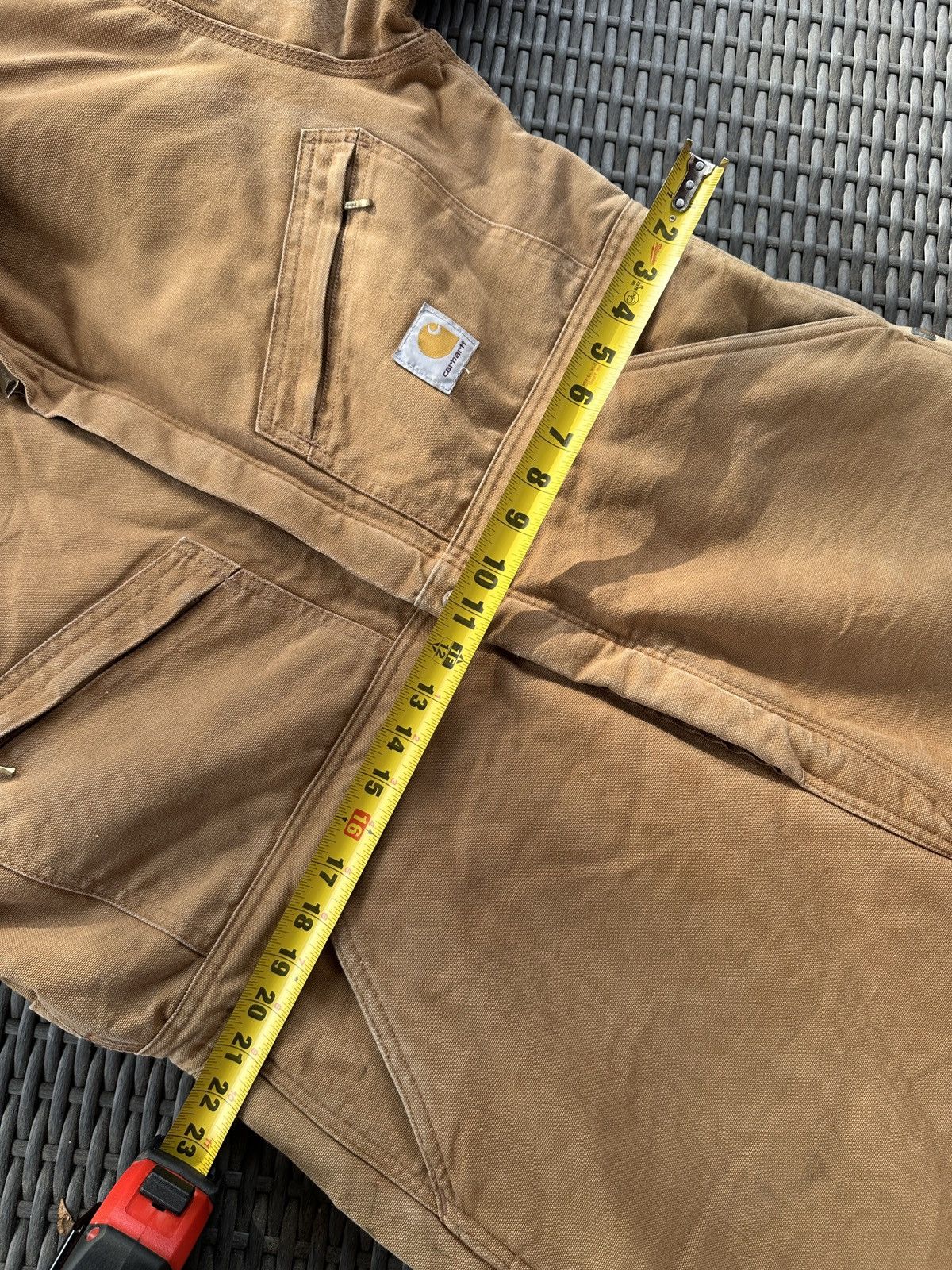 Carhartt Carhartt Coverall 46 Short Quilt Insulated bib Union X01 Size US 33 - 14 Thumbnail