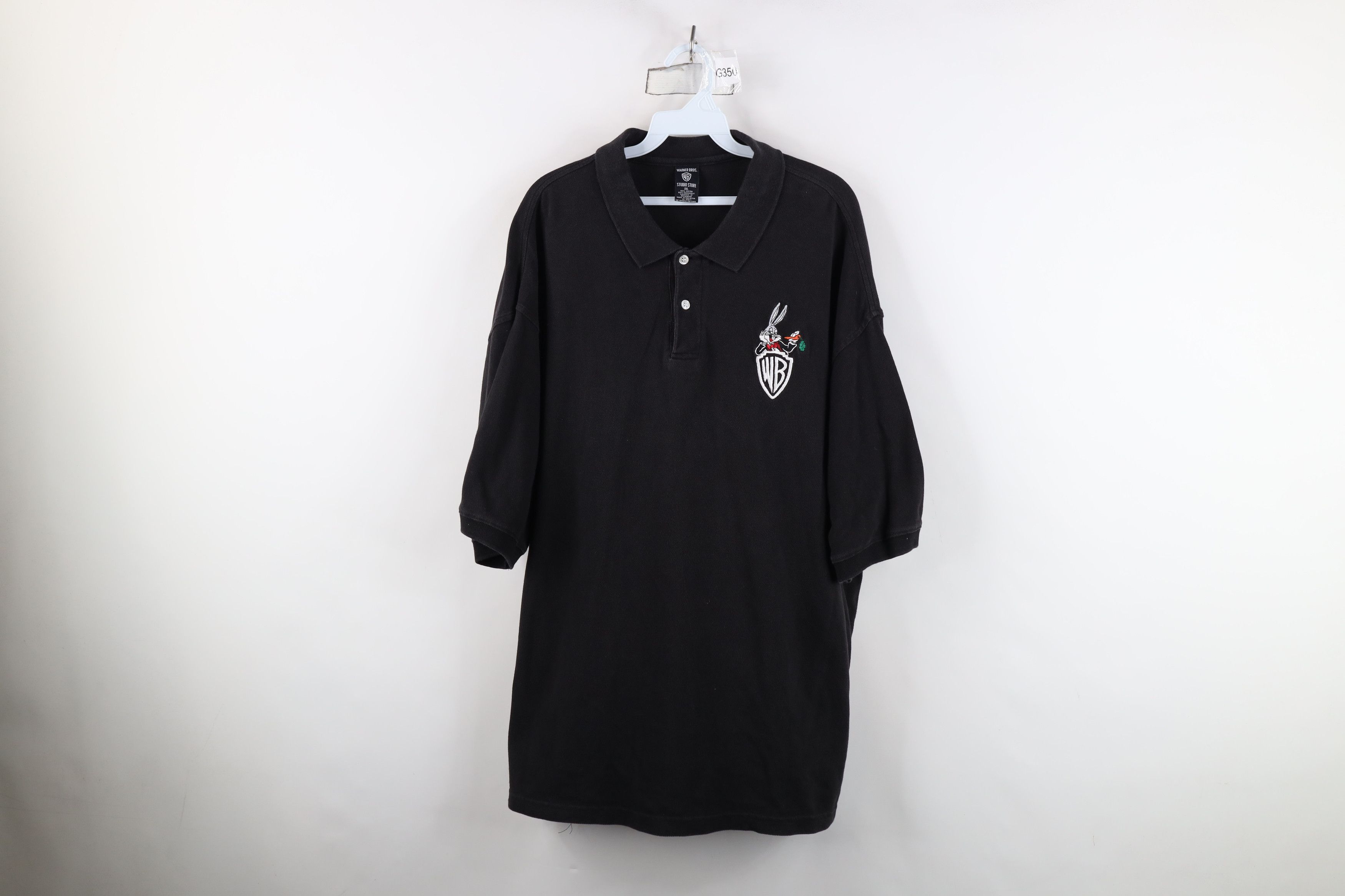 Vintage Vintage 90s Warners Bros Looney Tunes Bunny Golf Polo Shirt Size US XXL / EU 58 / 5 - 1 Thumbnail