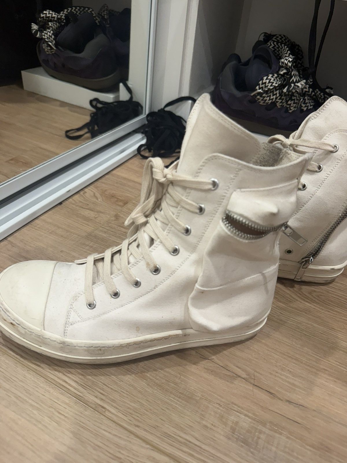 Rick Owens Rick owens High top shoes Size US 8 / EU 41 - 4 Thumbnail