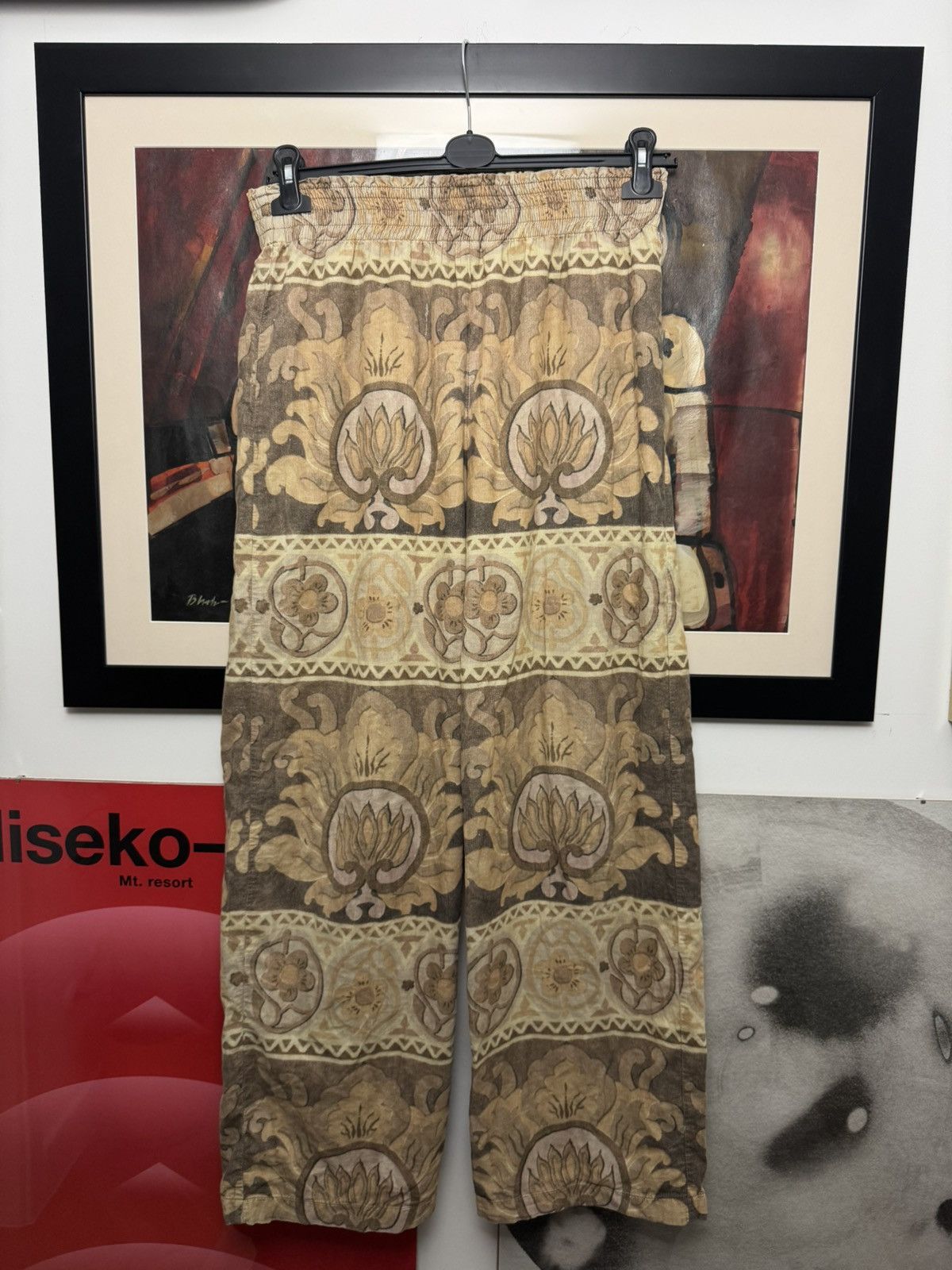 Acne Studios Acne Studios Fullprint Hippie Style Cozy Pant Avant Garde Size US 32 / EU 48 - 1 Thumbnail