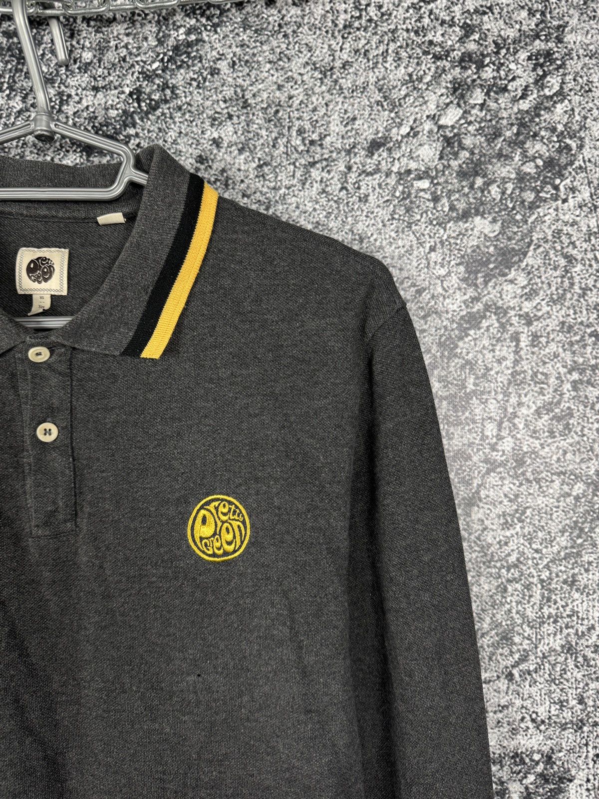 Pretty Green Pretty Green Long Sleeve Polo Rugby Shirt Streetwear Size XS Size US XS / EU 42 / 0 - 4 Thumbnail