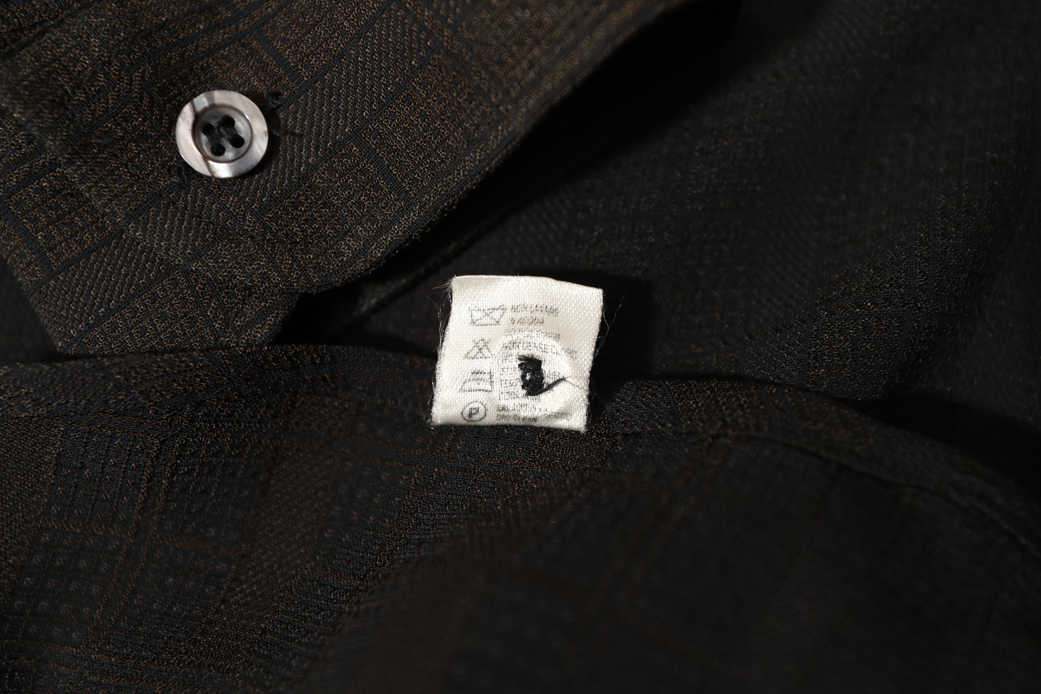 Zanella Zanella Vintage Long Sleeve Black Button Up (M) Size US M / EU 48-50 / 2 - 7 Thumbnail