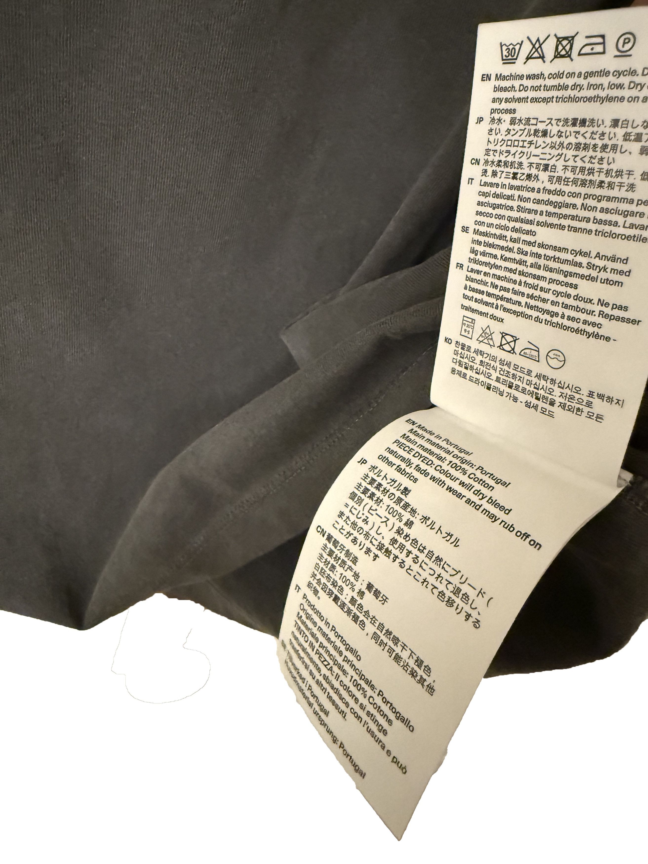 Our Legacy BOX T-SHIRT Worn Washed Black Legacy Jersey size IT 50 Size US M / EU 48-50 / 2 - 4 Thumbnail