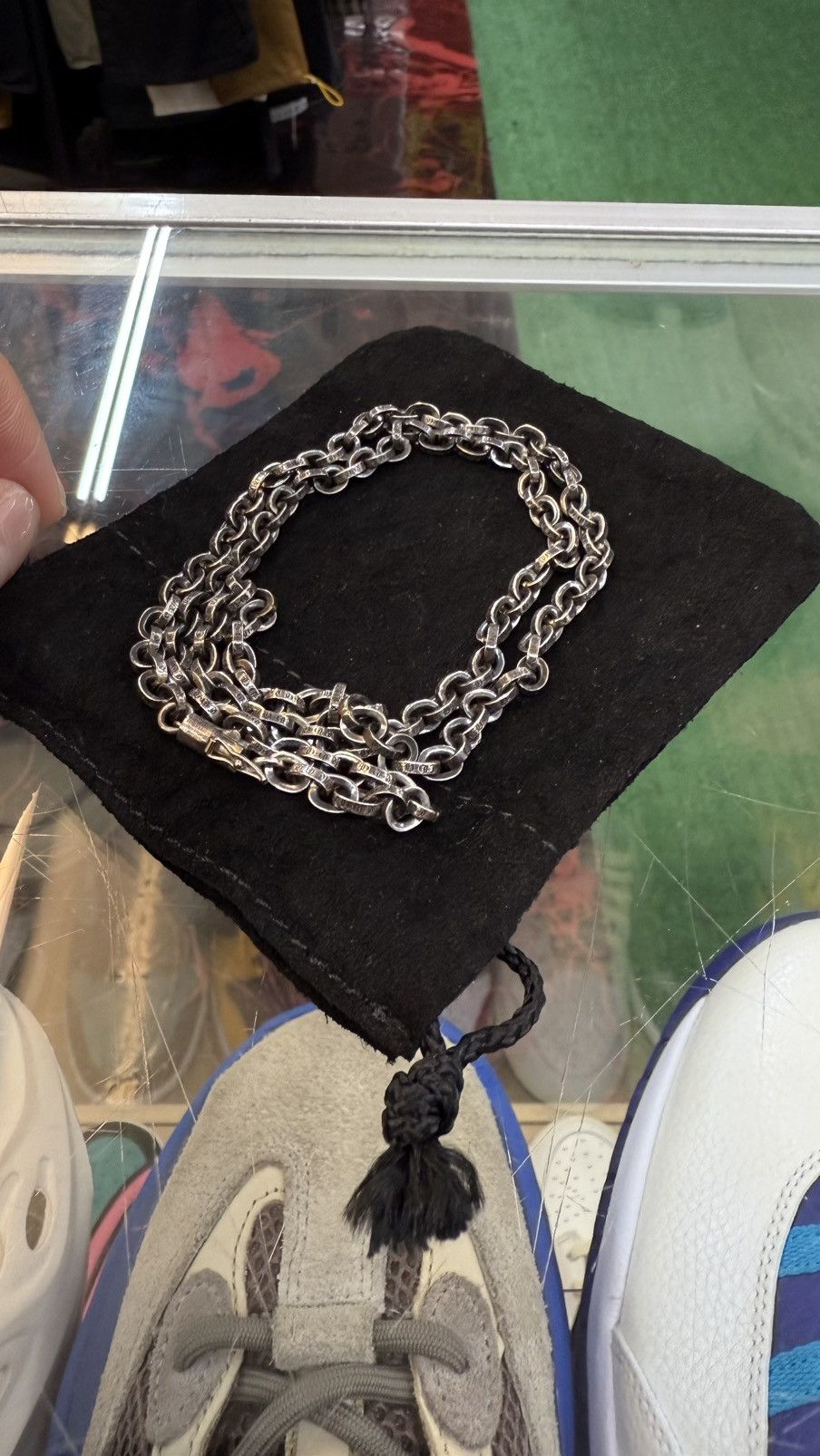 Chrome Hearts Chrome Heart Paper Chain Necklace Size ONE SIZE - 1 Thumbnail