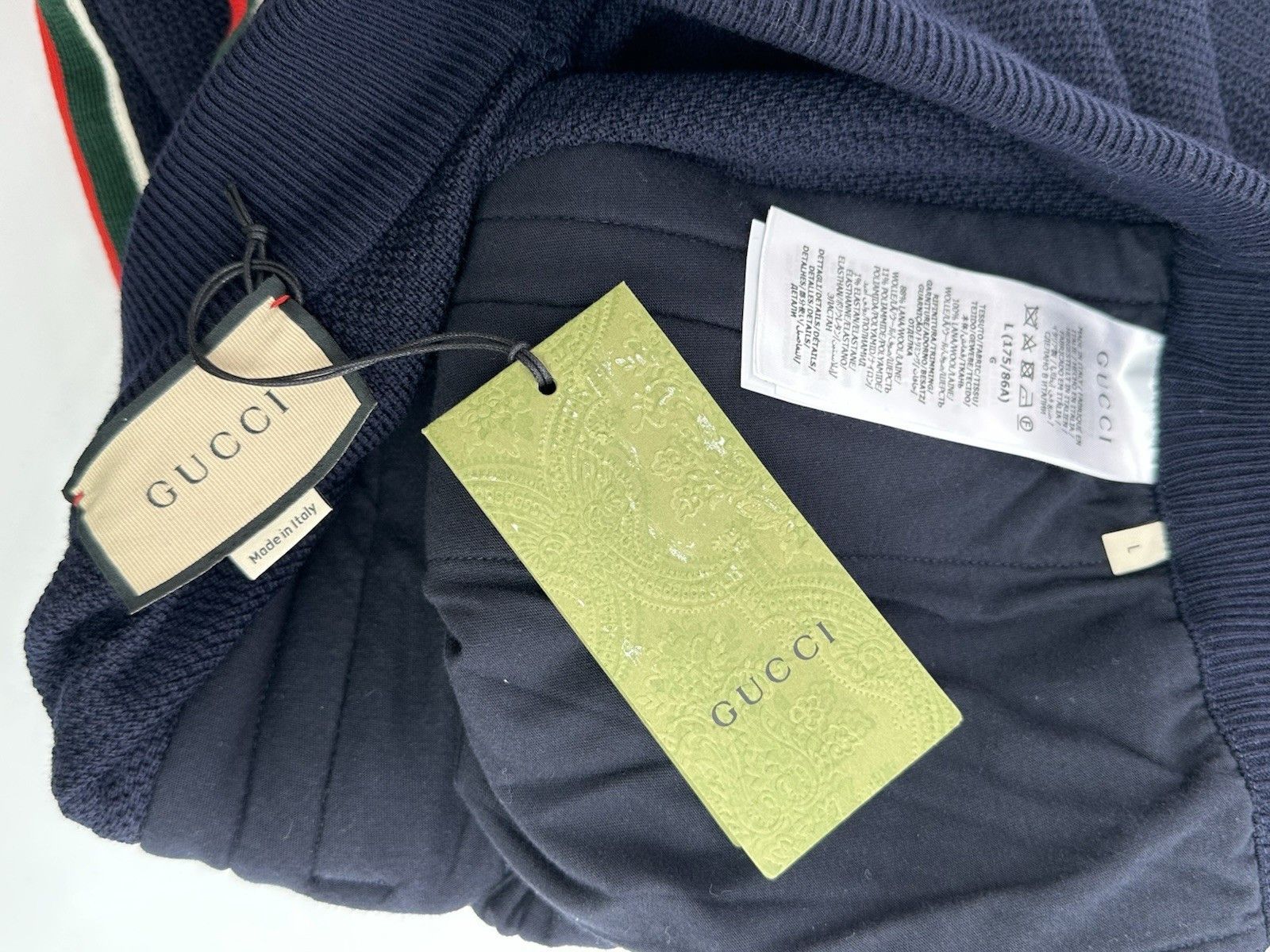 Gucci New Gucci Joggers Men's Size-L Size US 34 / EU 50 - 12 Thumbnail