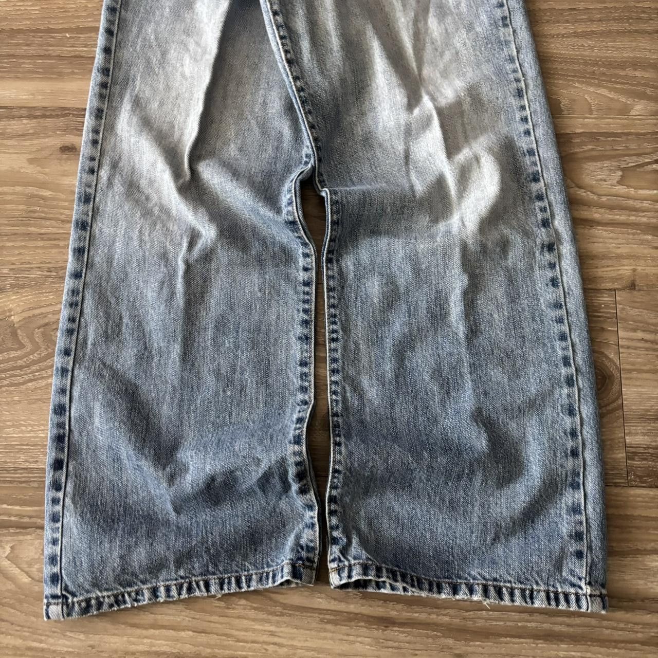 Vintage Crazy Vintage Y2K/2000s Grunge Faded Light Wash Bootcut Denim Jeans! 34x30 Size US 34 / EU 50 - 6 Thumbnail