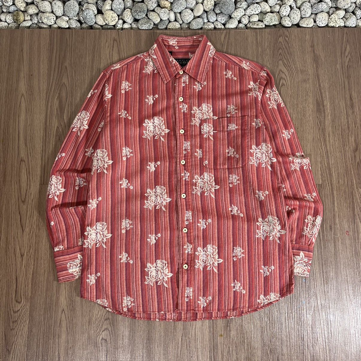 Matsuda Nicole Monsieur Floral Loose Button Shirt Size US L / EU 52-54 / 3 - 1 Thumbnail