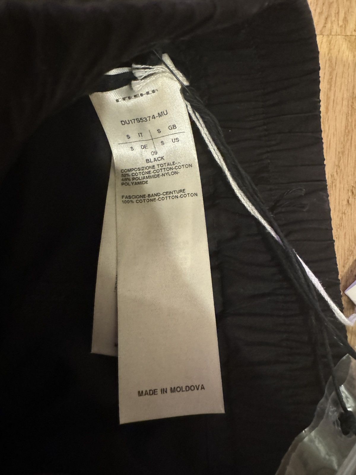 Rick Owens Rick Owens DRKSHDW Cotton/Nylon Drop Crotch Pants Size US 30 / EU 46 - 5 Thumbnail
