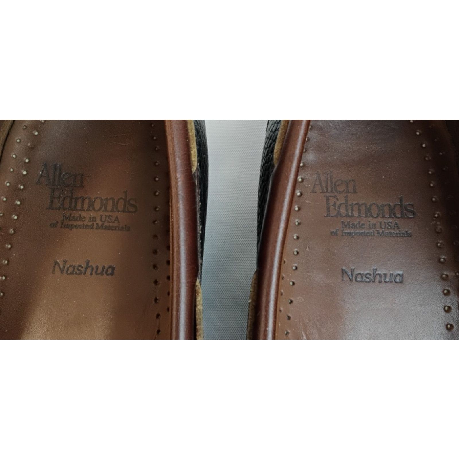 Allen Edmonds Allen Edmonds Nashua Tasseled Loafers Men's 9.5D Black Brown Size US 9.5 / EU 42-43 - 9 Thumbnail