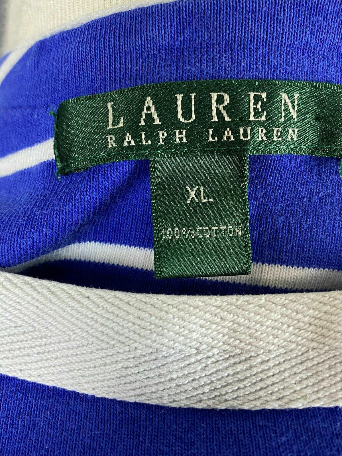 Lauren Ralph Lauren Ladies Lauren Ralph Lauren Blue Stripe A-Line Dress Size XL Size XL / US 12-14 / IT 48-50 - 9 Thumbnail
