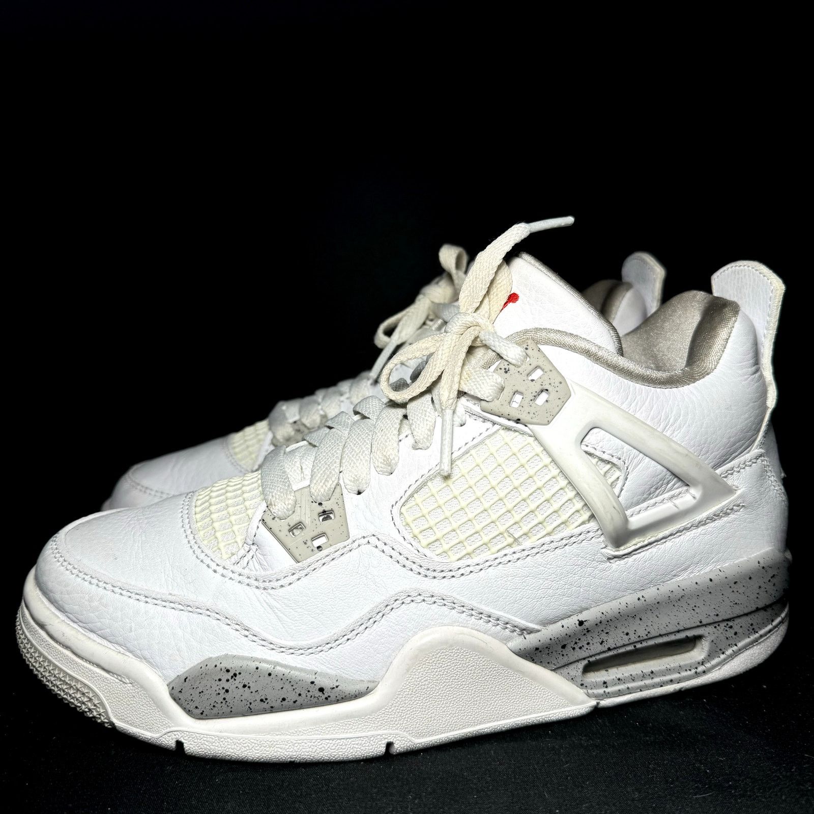 Jordan Brand × Nike Size 6 - Nike Air Jordan 4 Retro GS White Oreo Men's Shoes Size US 6 / EU 39 - 9 Thumbnail