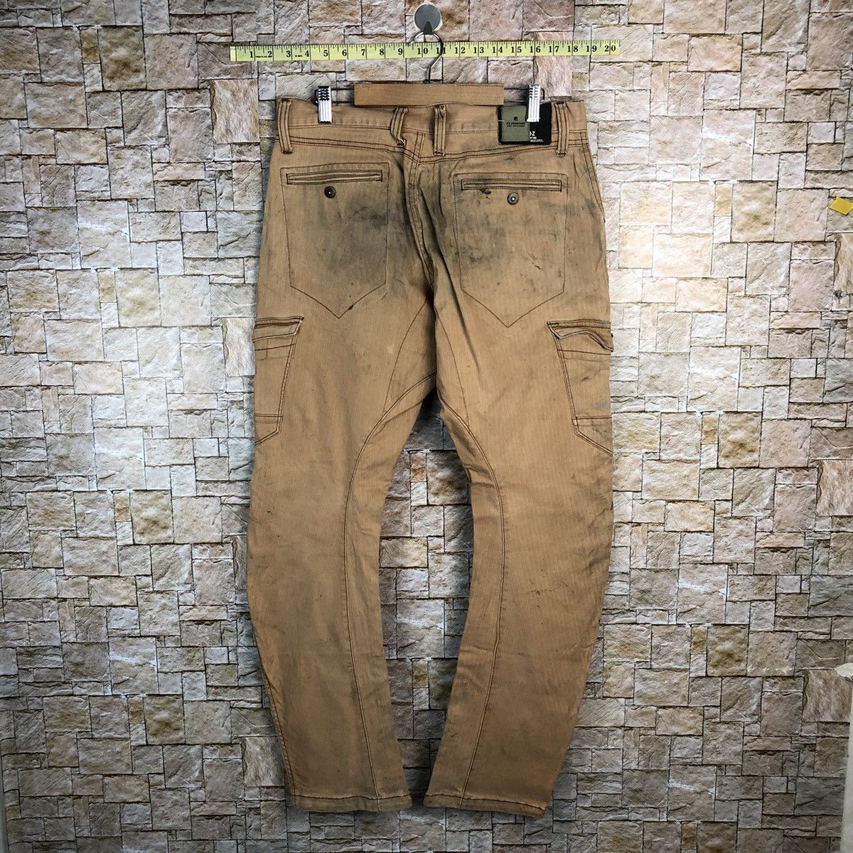 Japanese Brand Japanese Brand Brown Cargo Multipocket Pants #A624 Size US 32 / EU 48 - 16 Thumbnail
