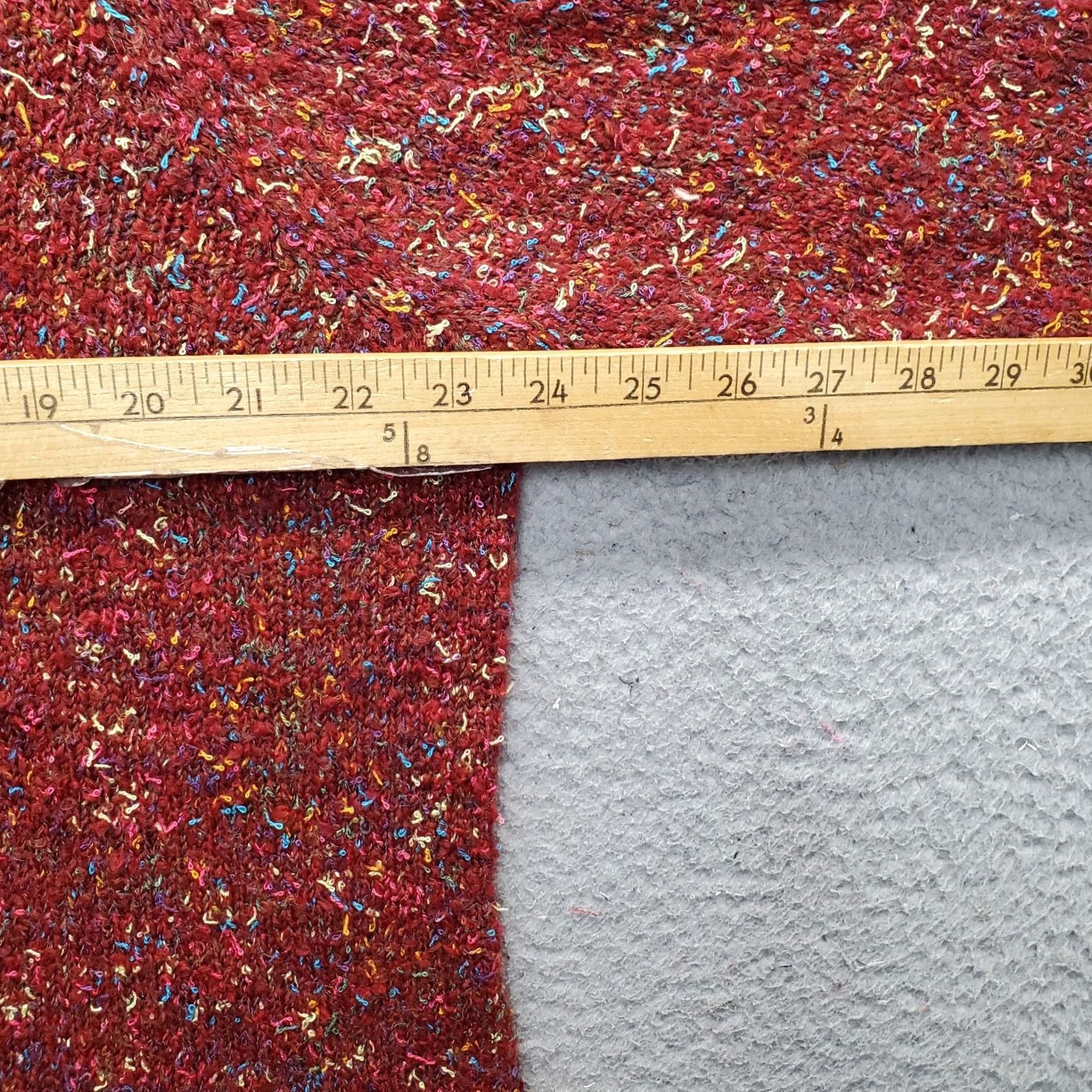 Denim & Co. Denim & Co. Sweater Womens 1X Multicolor Confetti Marled Knit Acrylic V-Neck Pullover Shirt Womens 1X Multicolor Confetti Knit Pullover Size XL / US 12-14 / IT 48-50 - 4 Thumbnail