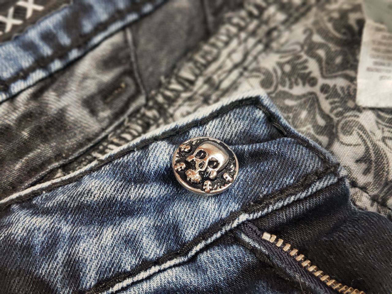 Hysteric Glamour Vintage Hysteric Glamour Junya Style Jet Lag Faded Jeans 90s Size US 32 / EU 48 - 17 Thumbnail