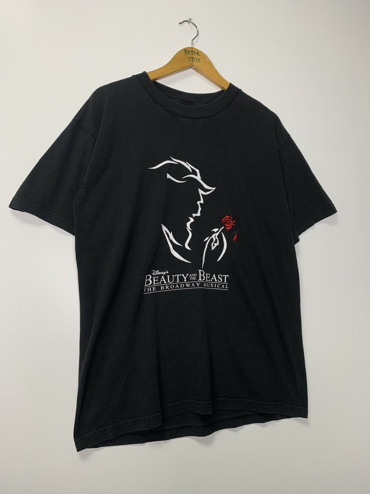 Vintage Vintage Beauty and the Beast T-shirt Size US L / EU 52-54 / 3 - 6 Thumbnail