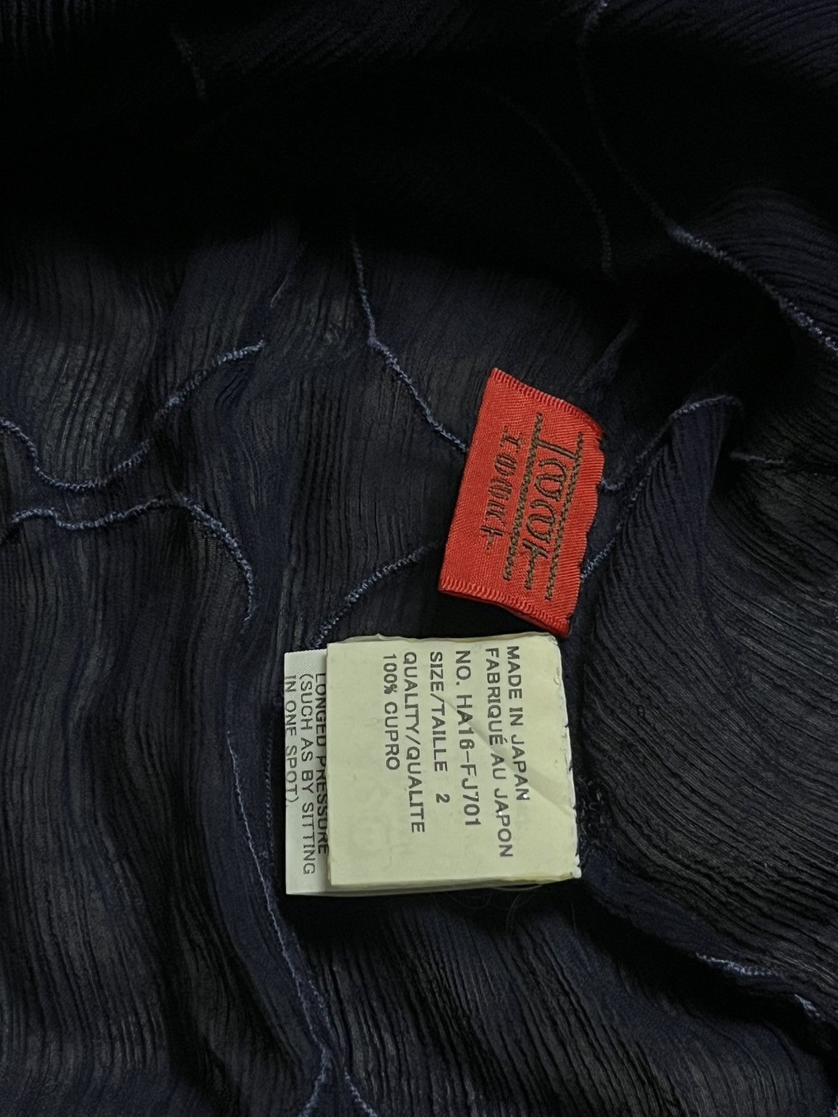 Issey Miyake Vintage Heart Haat Issey Miyake Midi dress Size XS / US 0-2 / IT 36-38 - 8 Thumbnail