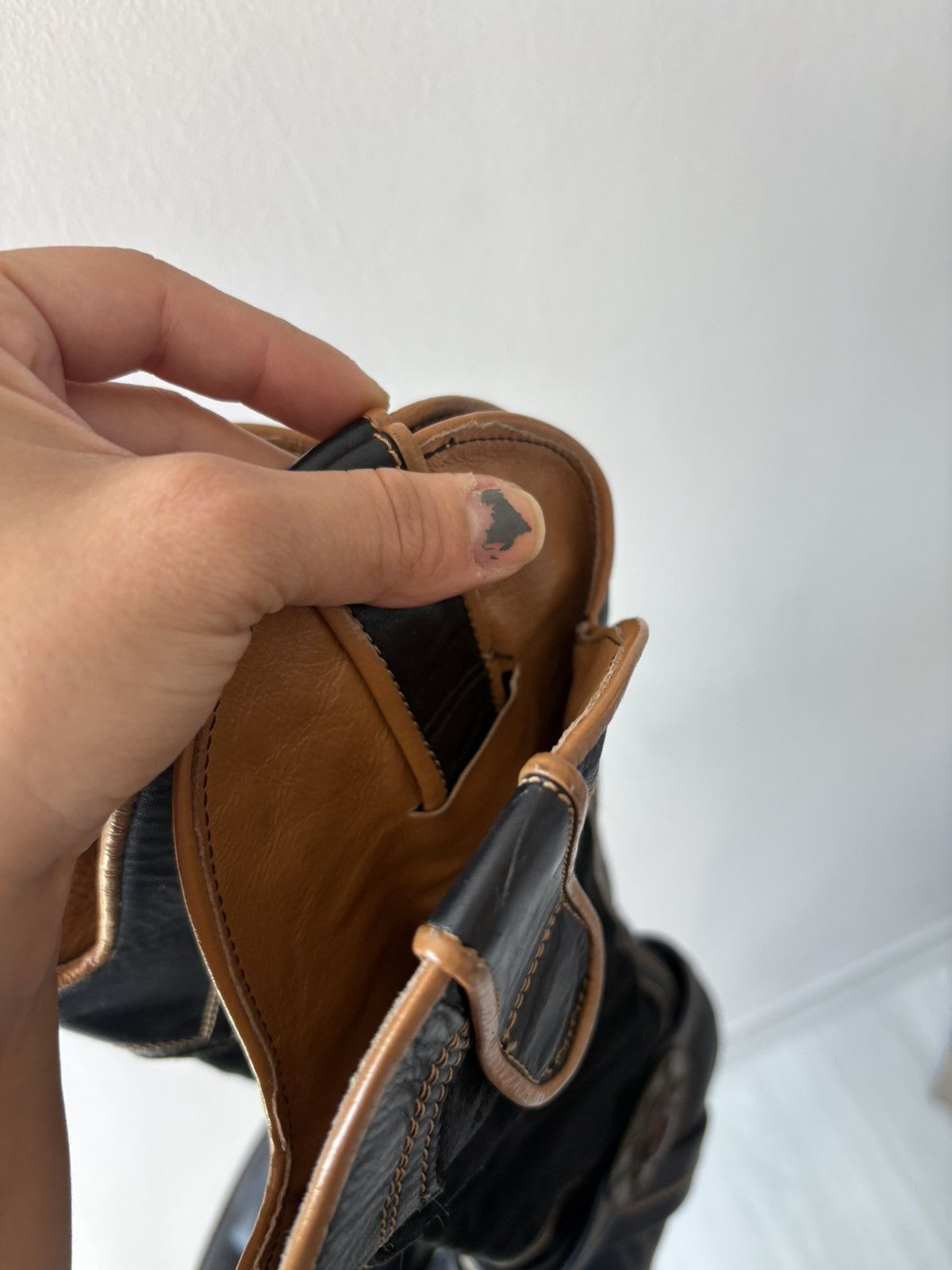Vintage Y2k leather boots Size US 8 / IT 38 - 15 Thumbnail