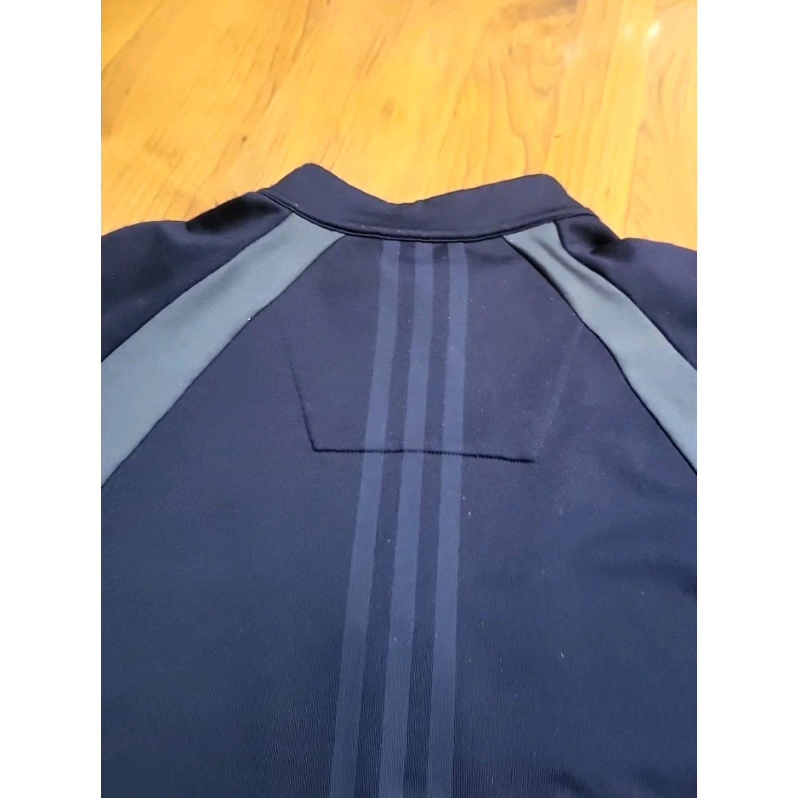 Adidas Adidas Climawarm Pullover Quarter Zip XXL Blue Logo Embroidered Mens Jacket Blk Butte Ranch 1/4 Zip Sports Outdoor Golfer Logo Block Color Size US XXL / EU 58 / 5 - 7 Thumbnail