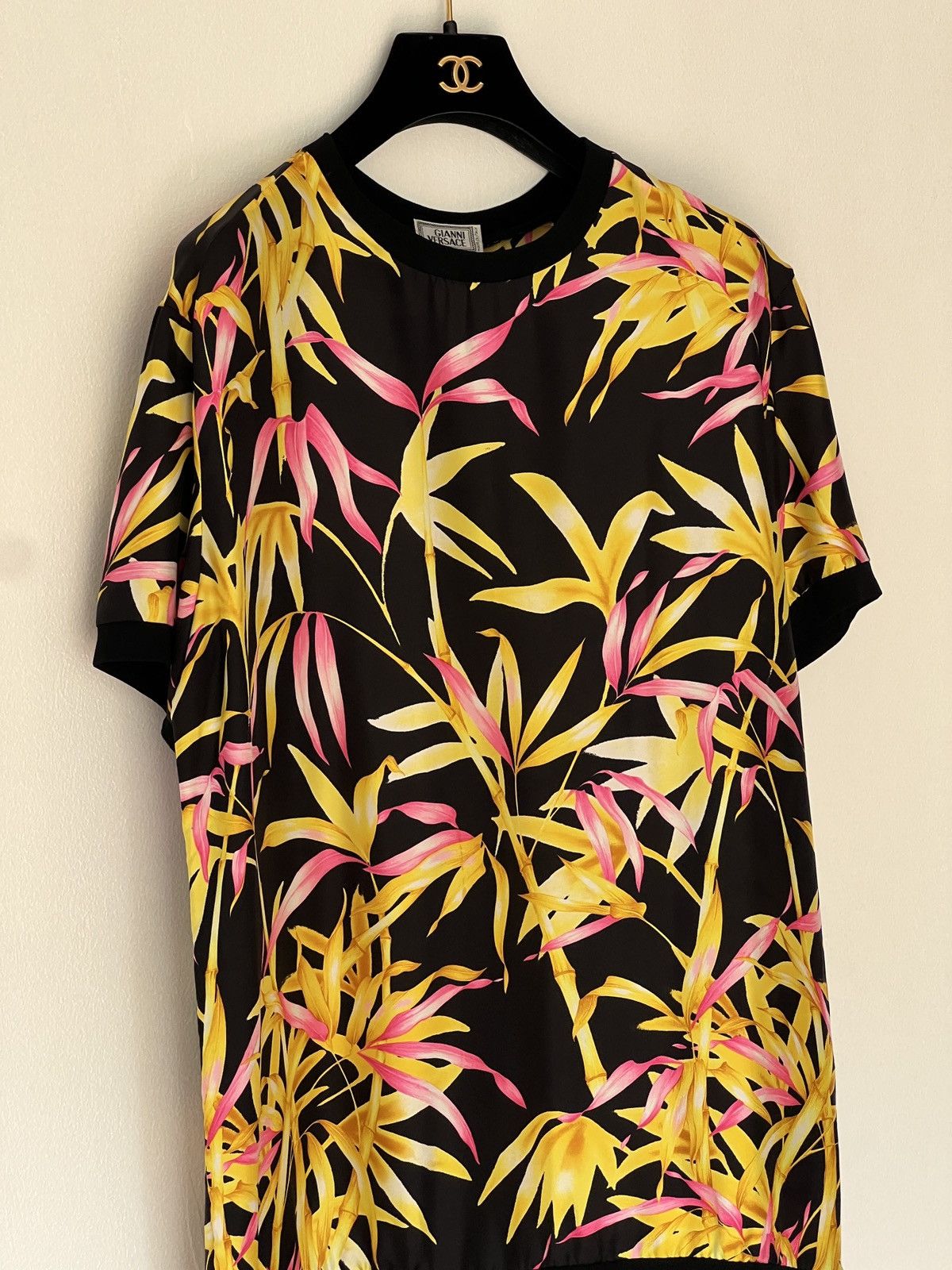 Versace Versace Spring 2000 bamboo silk Size US M / EU 48-50 / 2 - 3 Thumbnail