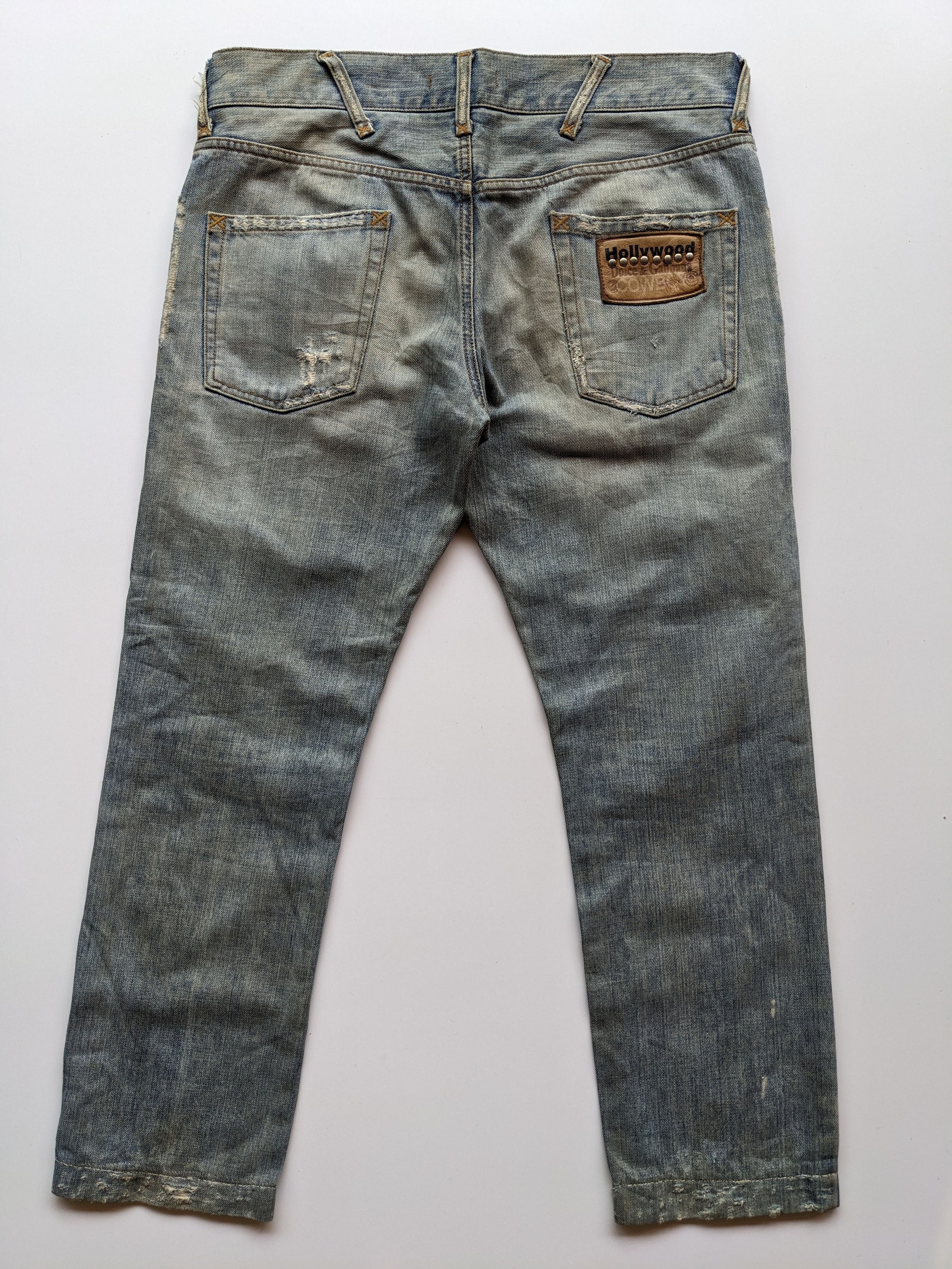 Dolce & Gabbana Dolce & Gabbana Hollywood cowboy distressed jeans Size US 35 - 2 Thumbnail