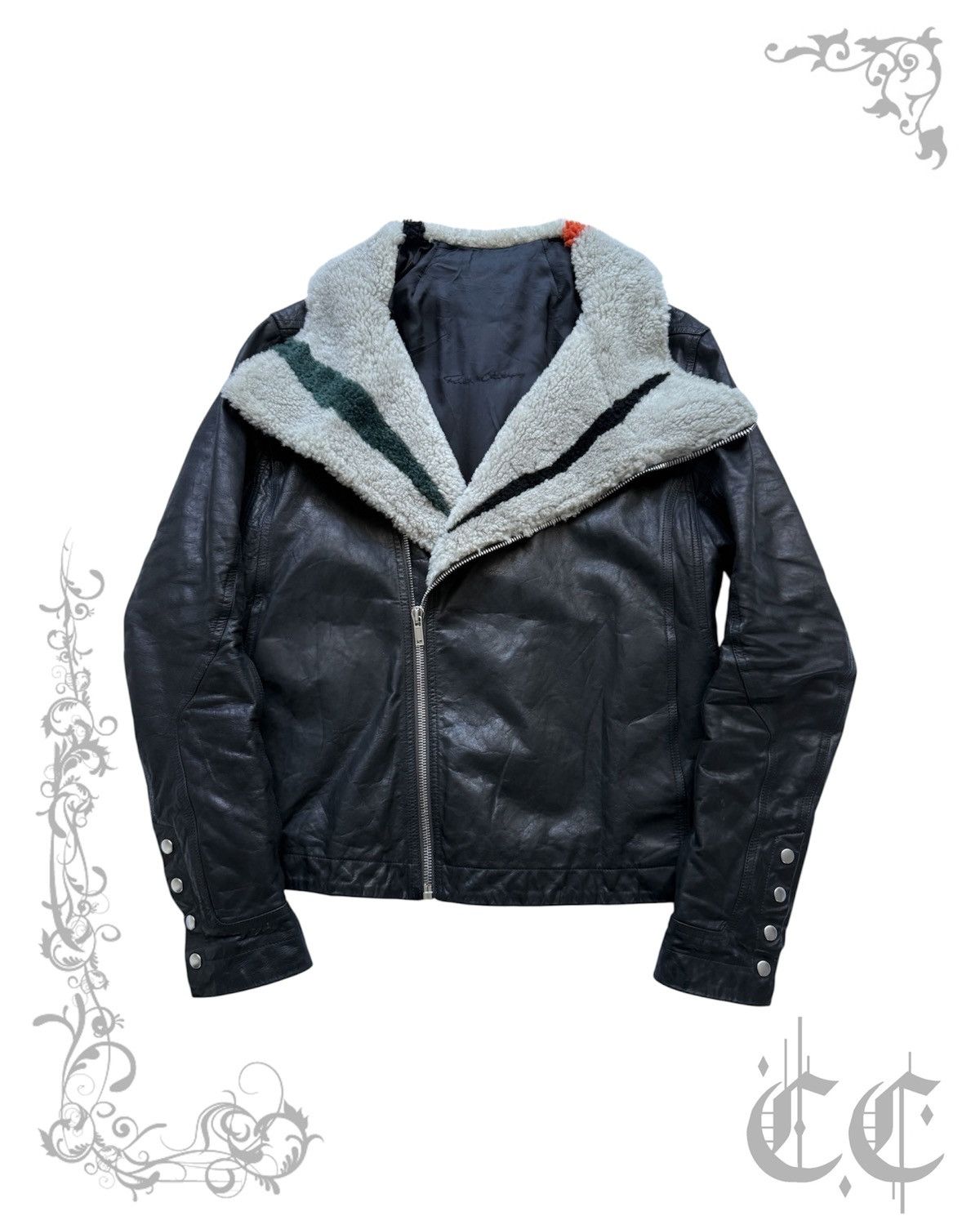 Rick Owens FW20 Performa Keith Shearling Jacket | Grailed