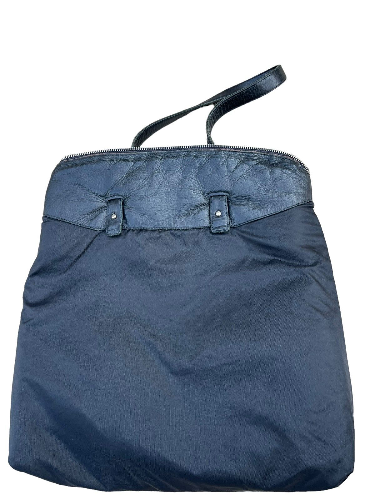 Billykirk Vintage Billykirk Handmade Distress Waxed Canvas Leather Bag Size ONE SIZE - 20 Thumbnail