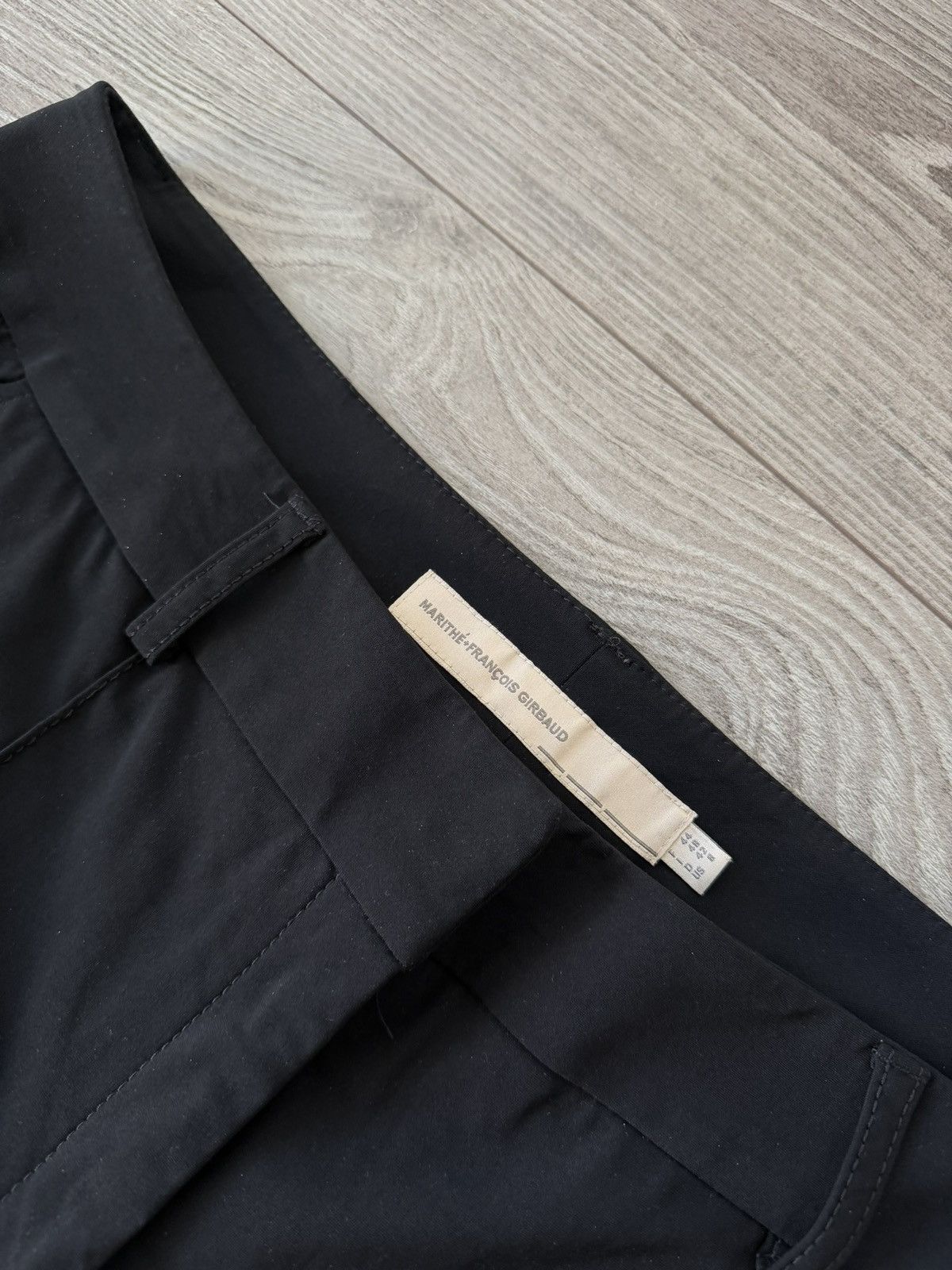Marithe + Francois Girbaud Marithe + Francois Girbaud Casual Luxury Black Pants Size US 32 / EU 48 - 10 Thumbnail