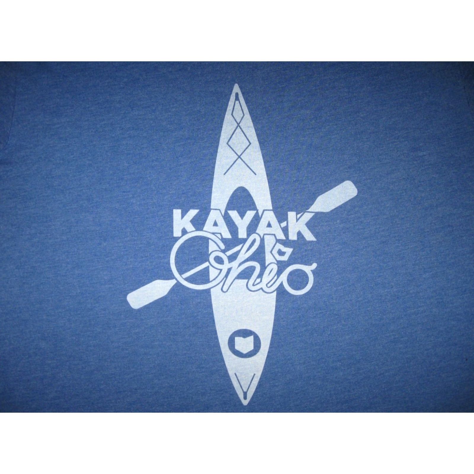 Vintage OHIO KAYAK Shirt Adult XL Kayaking Ohio is Home FISHING OUTDOORS Men's T Size US XL / EU 56 / 4 - 3 Thumbnail