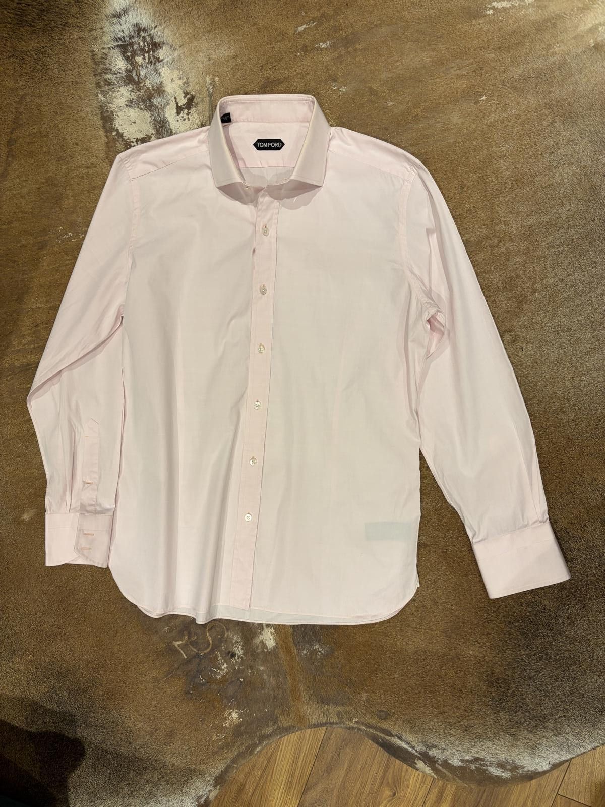 Tom Ford Tom Ford Signature Poplin Shirt Size US XL / EU 56 / 4 - 1 Thumbnail
