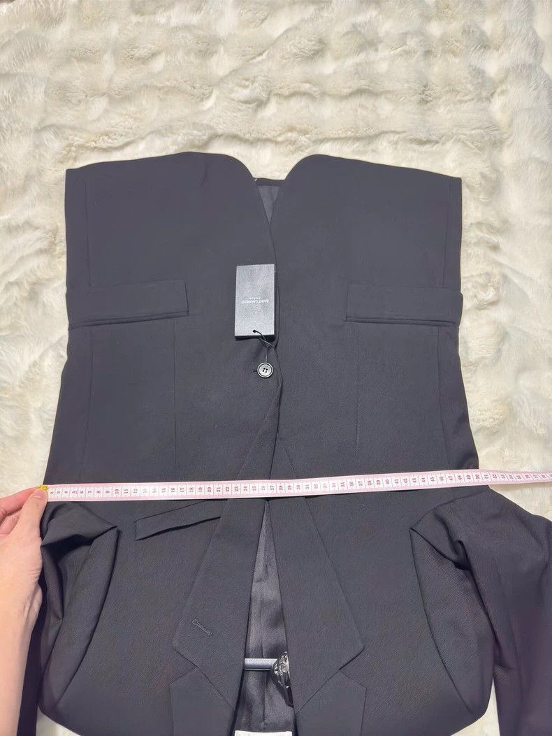 Yves Saint Laurent Yves Saint Laurent Saint Laurent Men's Suit Black Size 48- Size US L / EU 52-54 / 3 - 7 Thumbnail