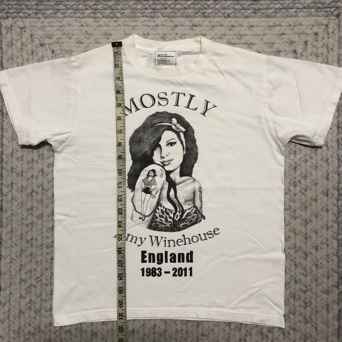 Band Tees Rare Amy Winehouse Band Tees Size US XXS / EU 40 - 15 Thumbnail