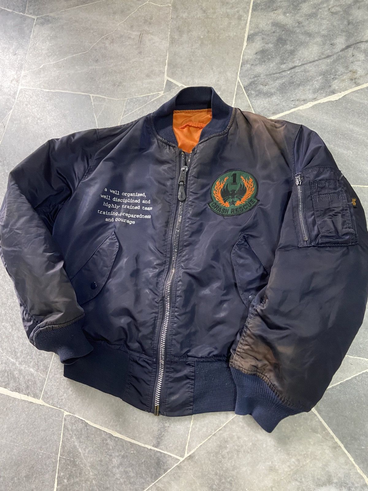 Alpha Industries Alpha Industries MA-1 Reversible Bomber Jacket Size US M / EU 48-50 / 2 - 6 Thumbnail