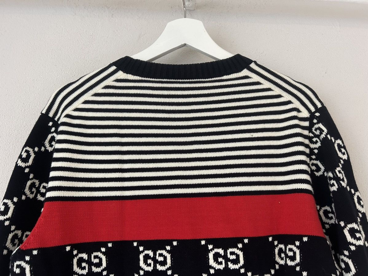 Gucci Gucci Cotton Sweater with GG Monogram - Size M Size US M / EU 48-50 / 2 - 6 Thumbnail