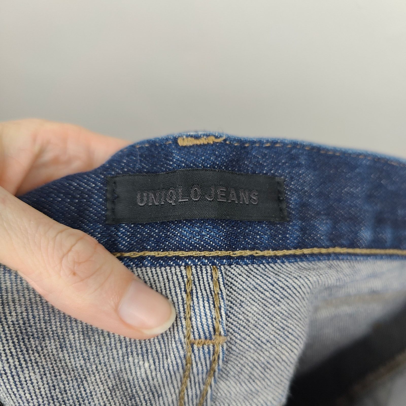 Uniqlo Uniqlo Selvedge Jeans Mens 29 Indigo Wash Slim Fit Zip Fly Size US 29 - 7 Thumbnail