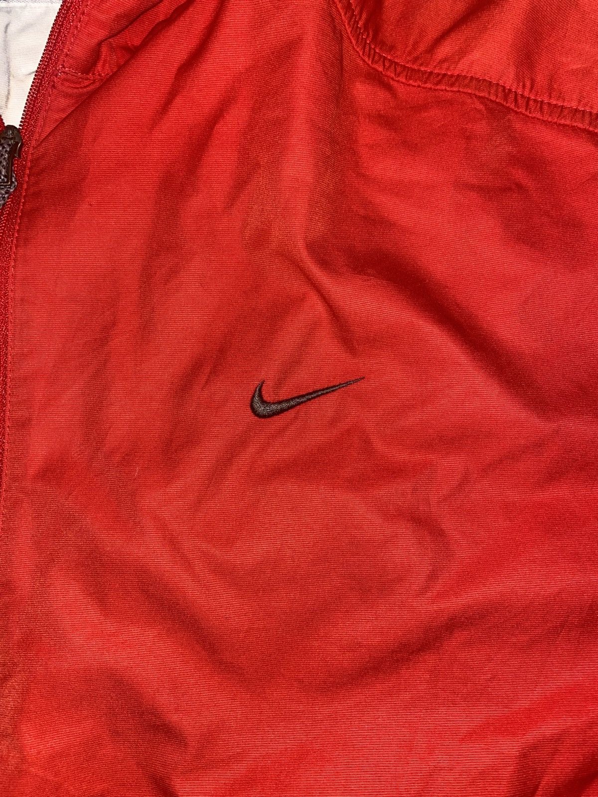 Nike Men Nike Goft Clima Fit Red 1/4 ZIp Windbreaker Size US L / EU 52-54 / 3 - 3 Thumbnail
