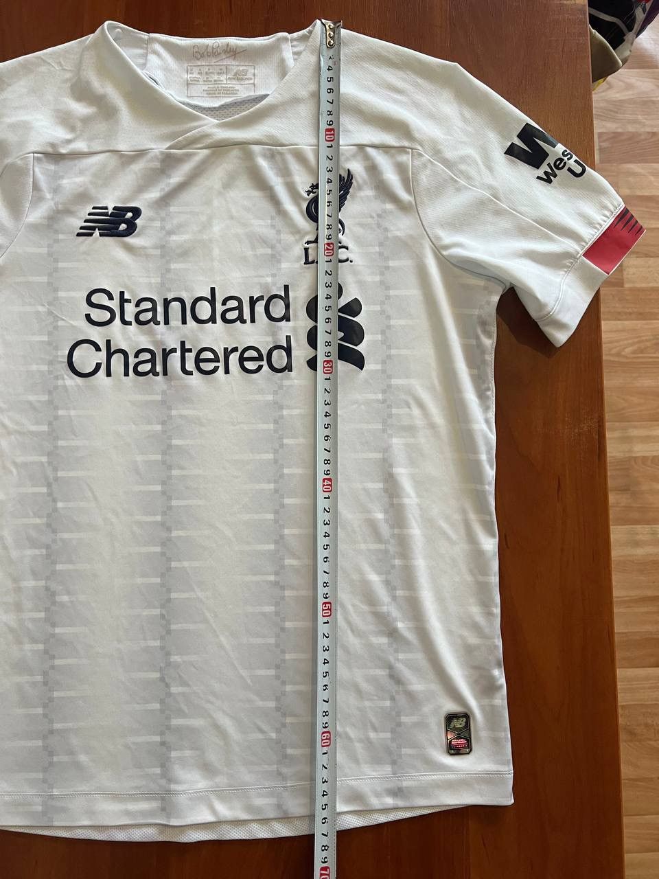 New Balance 2019/20 LIVERPOOL FC AWAY SOCCER JERSEY FOOTBALL SHIRT SZ S Size US S / EU 44-46 / 1 - 16 Thumbnail