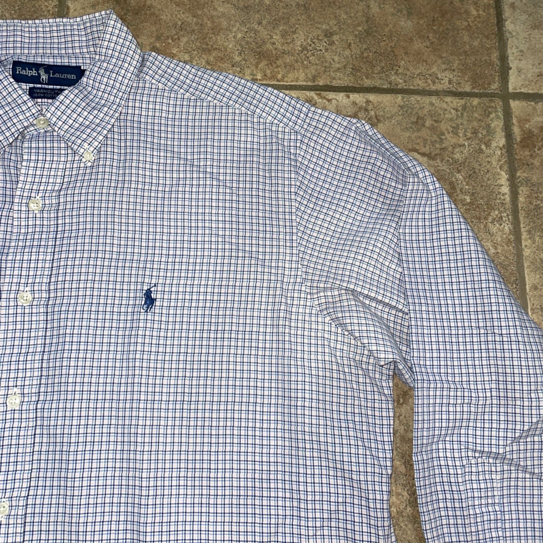 Ralph Lauren Ralph Lauren Yarmouth Button-Down Plaid Shirt Mens Size 16.5 Multicolor Regular Long Sleeve Shirt Mens Size US XL / EU 56 / 4 - 2 Thumbnail