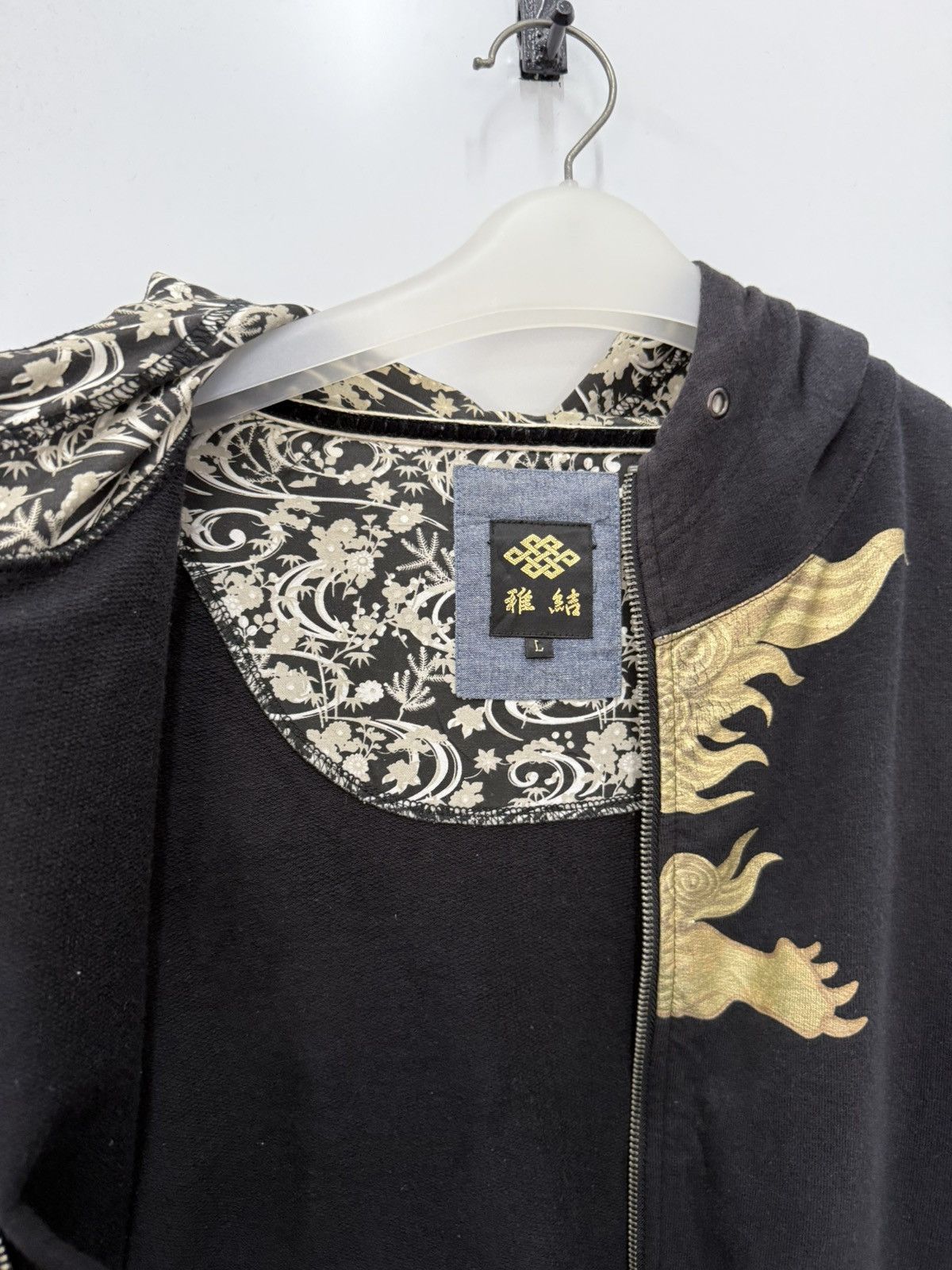 Japanese Brand 🇯🇵 Japan Sukajan Printed Style Sweat Hoodie - L Size US L / EU 52-54 / 3 - 7 Thumbnail
