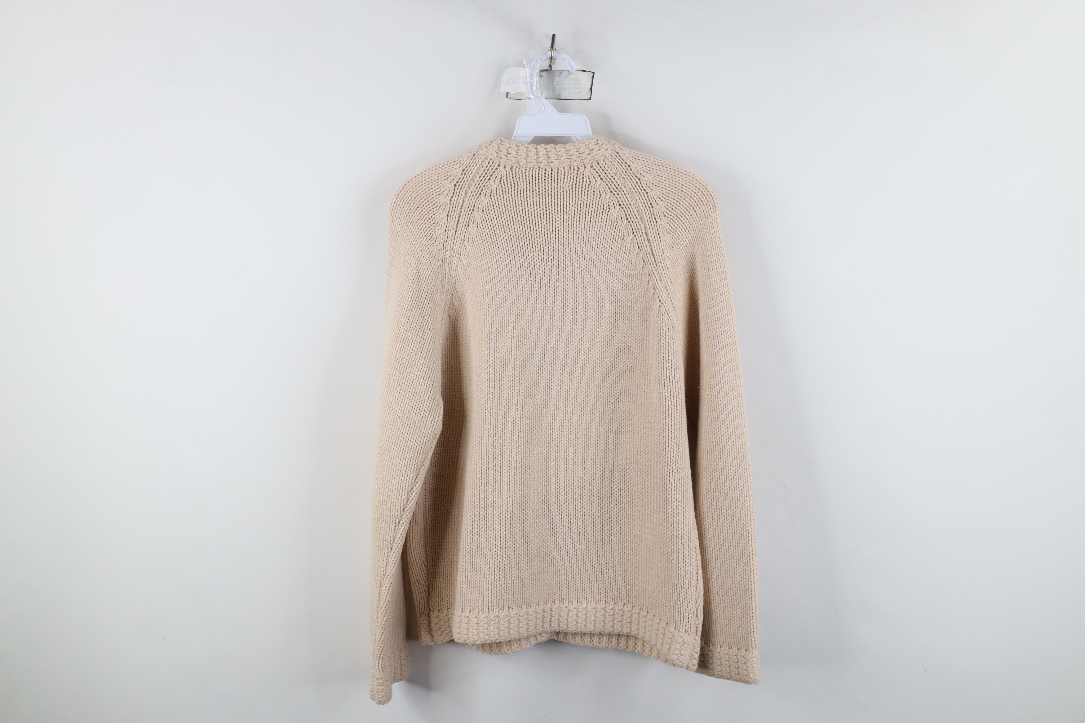 Vintage Vintage 50s 60s Streetwear Loomed Chunky Cardigan Sweater Size S / US 4 / IT 40 - 9 Thumbnail