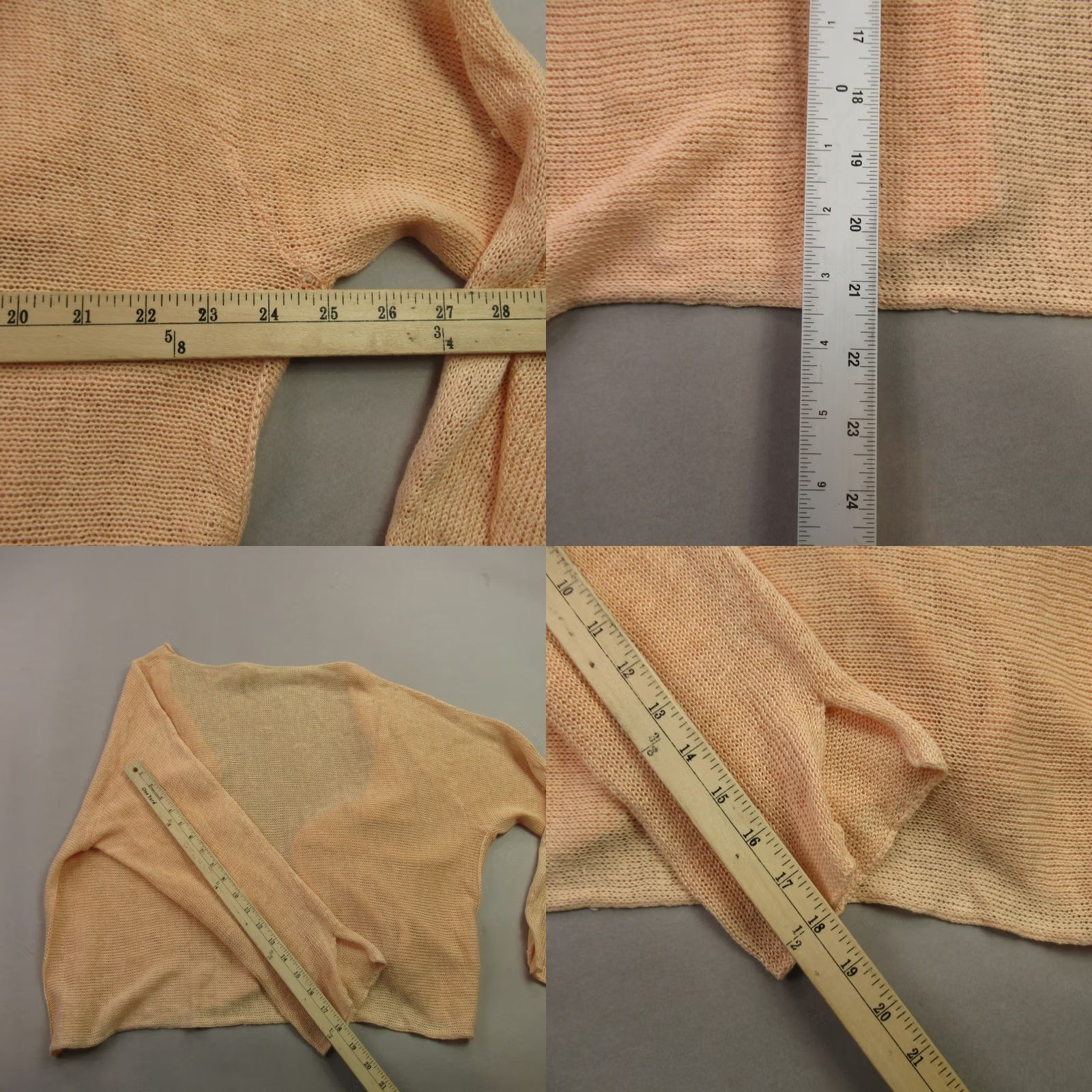 J. Jill J Jill Sweater Cardigan Womens XL Long Sleeve Lightweight Casual Yellow Size XL / US 12-14 / IT 48-50 - 8 Thumbnail